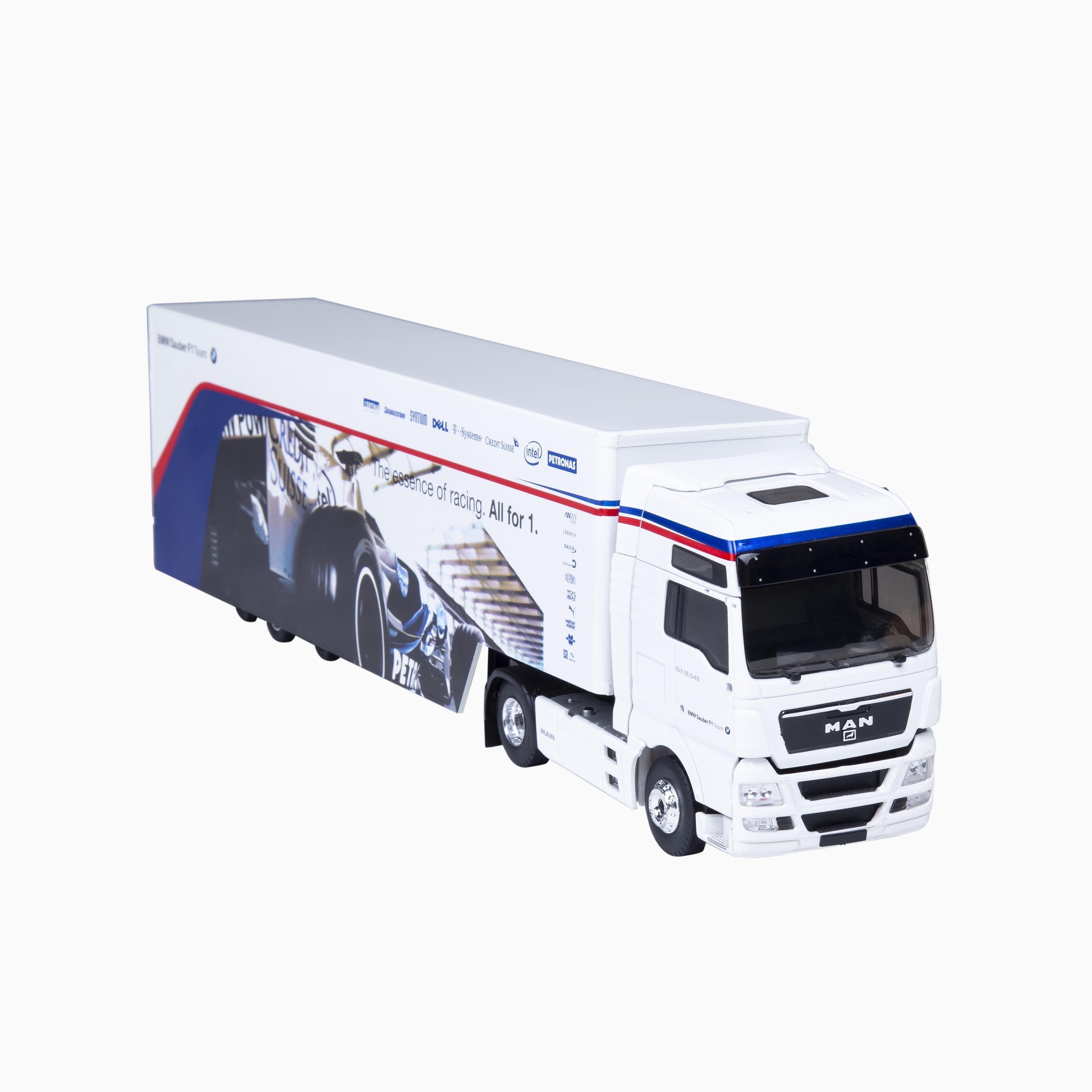 BMW Sauber F1 Team Truck-Scale Model-GPX Store-gpx-store