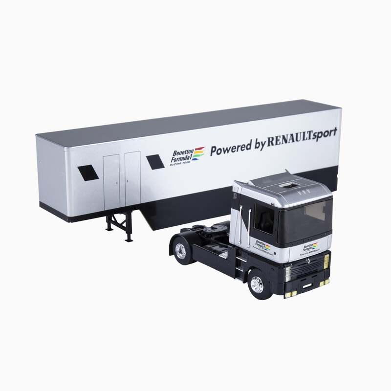 Benetton Formula Team Truck-Scale Model-GPX Store-gpx-store