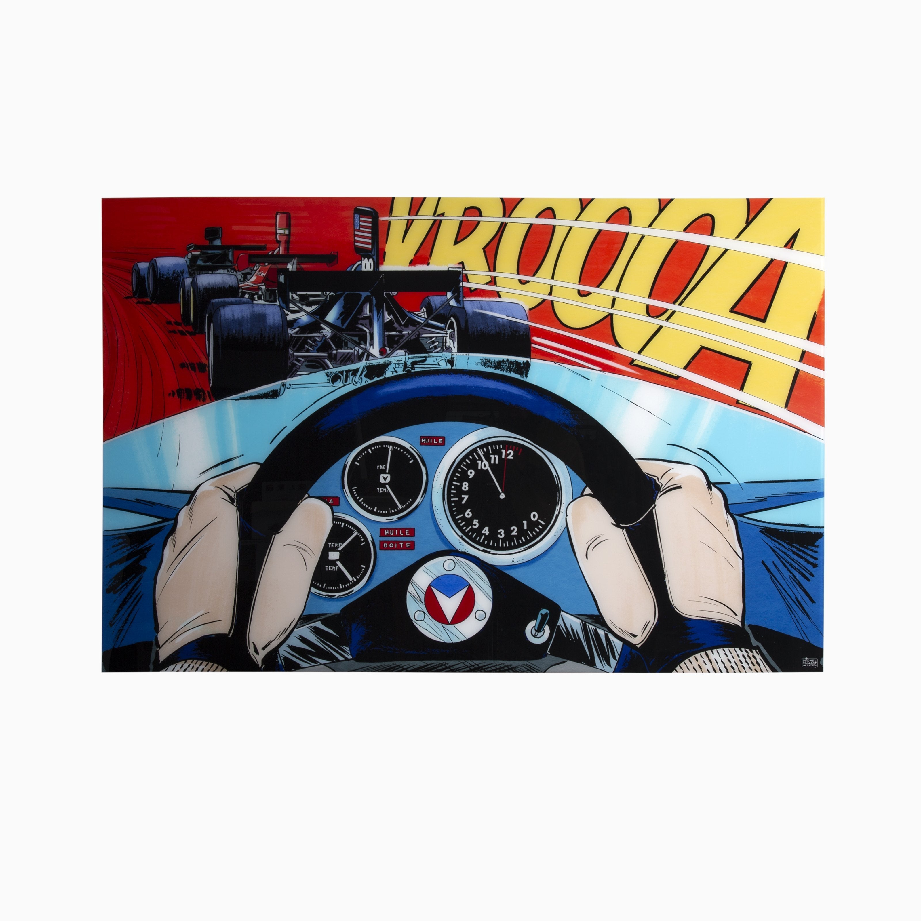 Champion du Monde - Michel Vaillant Art Strips-Print-GPX Store-gpx-store