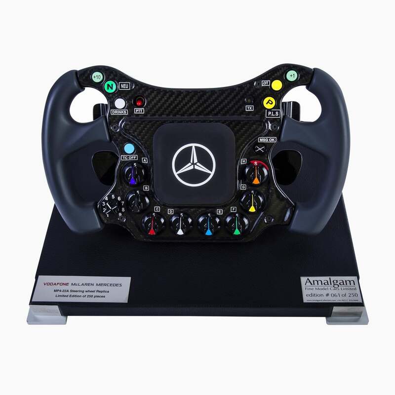 Vodafone McLaren Mercedes MP4-22A Steering Wheel-Scale Model-GPX Store-gpx-store