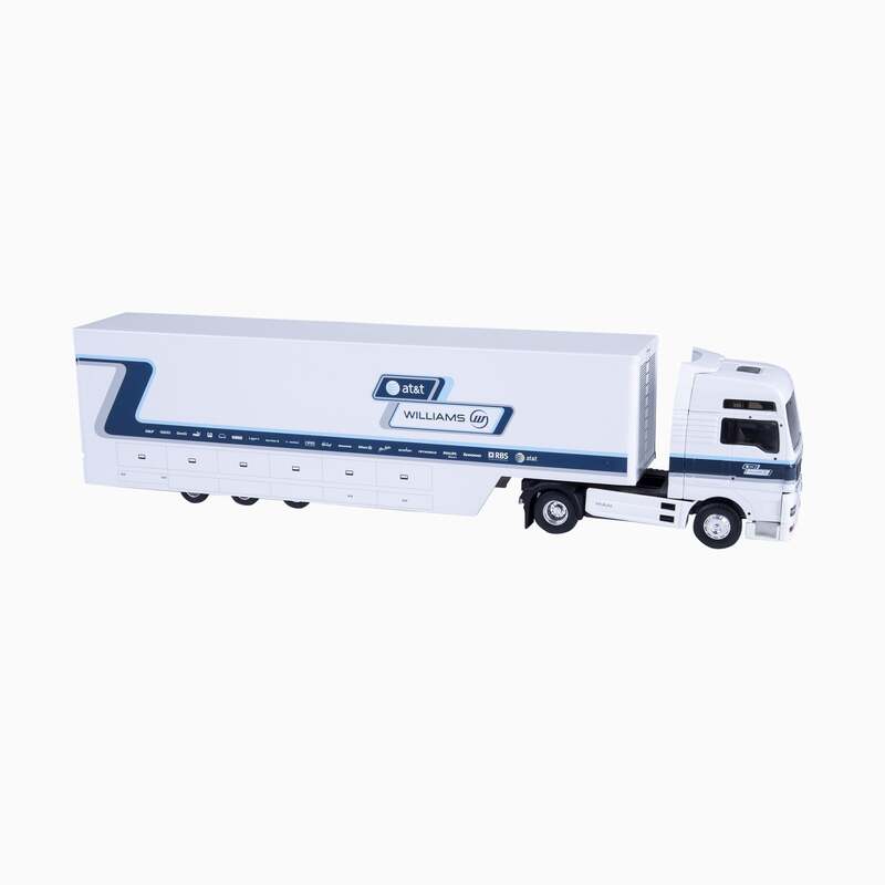 Williams F1 MAN Team Truck-Scale Model-GPX Store-gpx-store