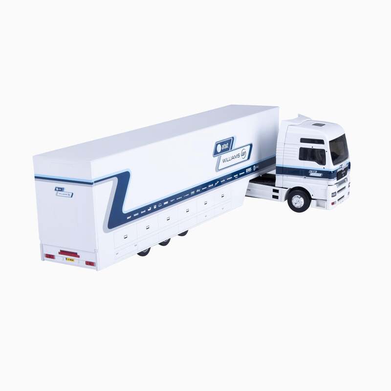 Williams F1 MAN Team Truck-Scale Model-GPX Store-gpx-store