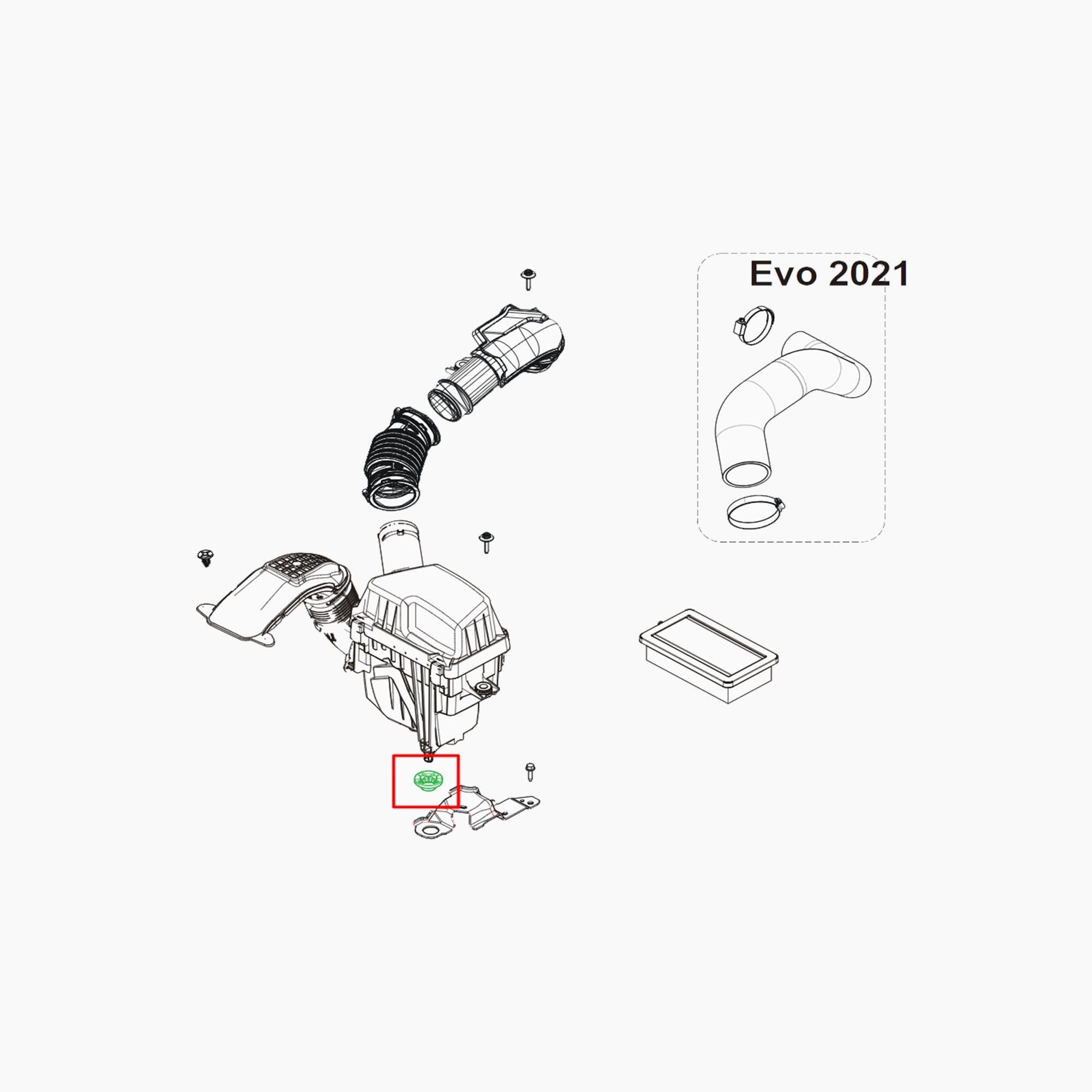 165576N200 - TAMPON FIXE-Spare Parts-Clio Cup Middle East-gpx-store