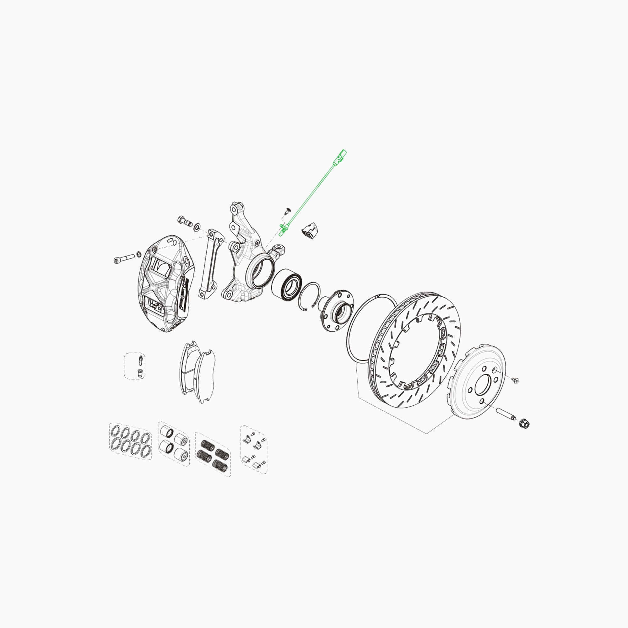 479107347R - CAPTEUR VITESSE ROUE AVANT-Spare Parts-Clio Cup Middle East-gpx-store