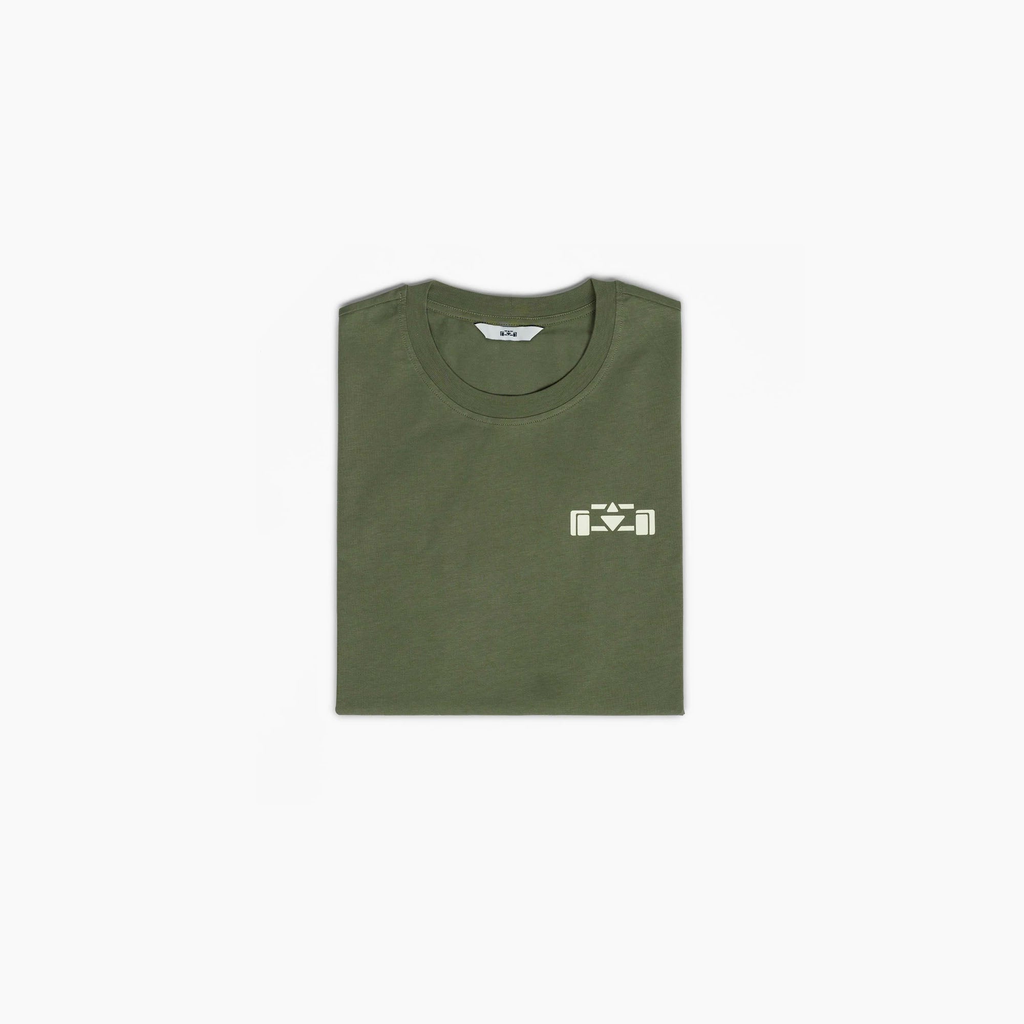 8JS | Grand Prix Long Sleeve T-Shirt - Dusty Olive-T-Shirt-8JS-gpx-store