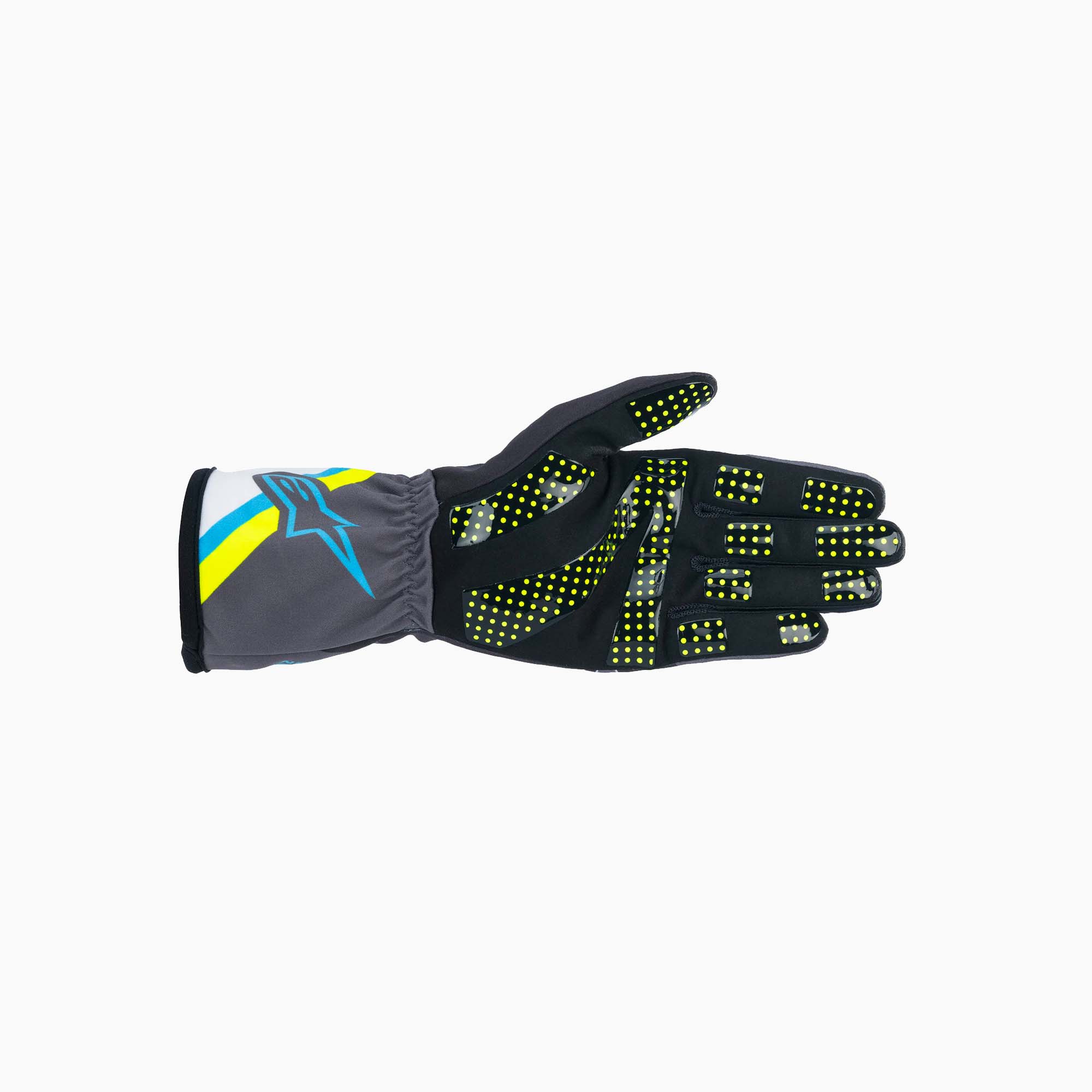 Alpinestars | Tech-1 K Race S V2 Blue Graphic Kids Karting Gloves-Karting Gloves-Alpinestars-gpx-store