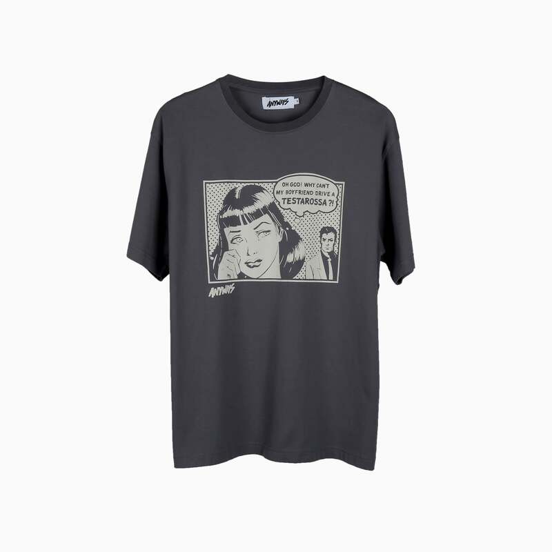 Anyways | Testarossa Gray T-Shirt-T-Shirt-Anyways-gpx-store