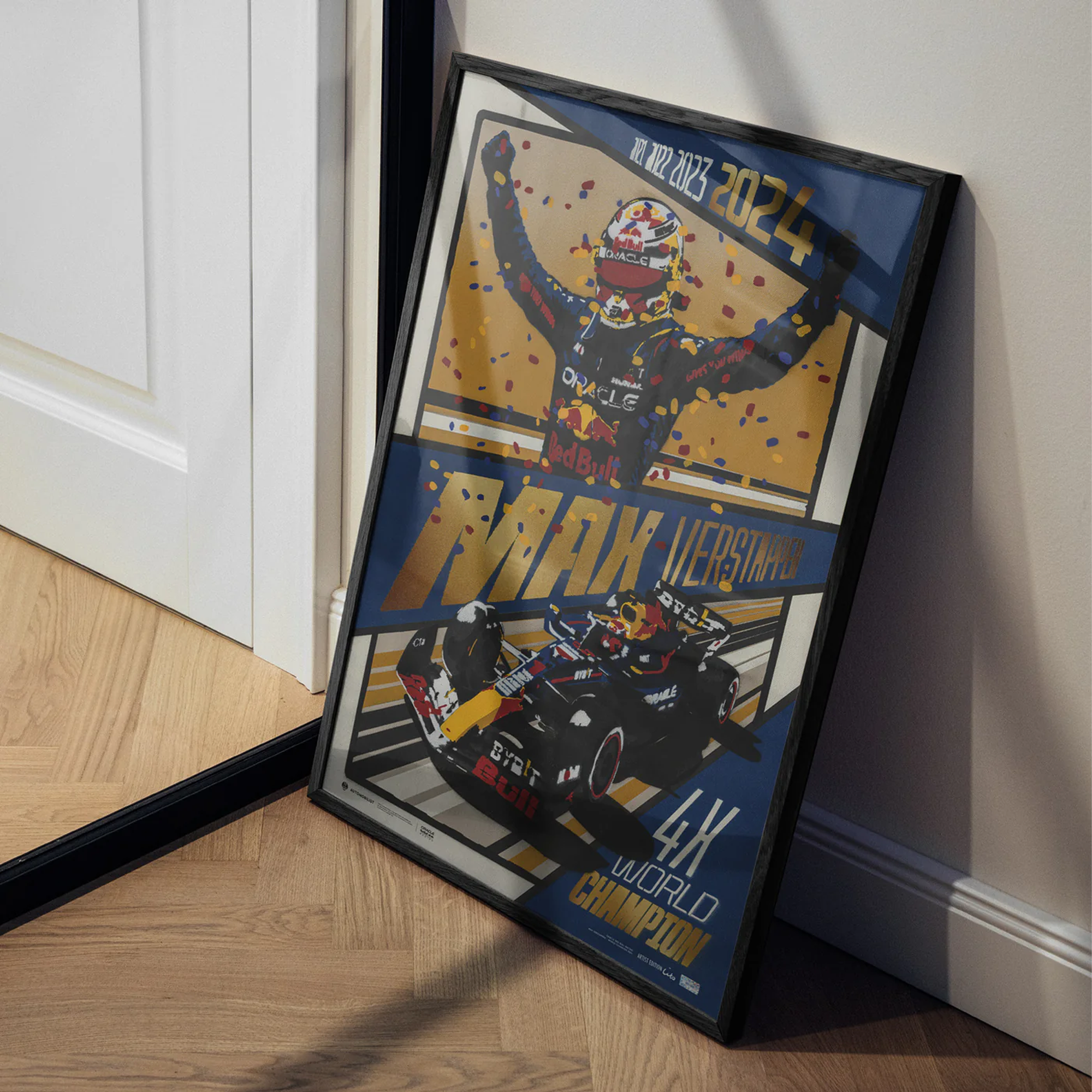 Automobilist | 2024 F1® World Drivers' Champion - Collector's Edition Poster-Poster-Automobilist-gpx-store