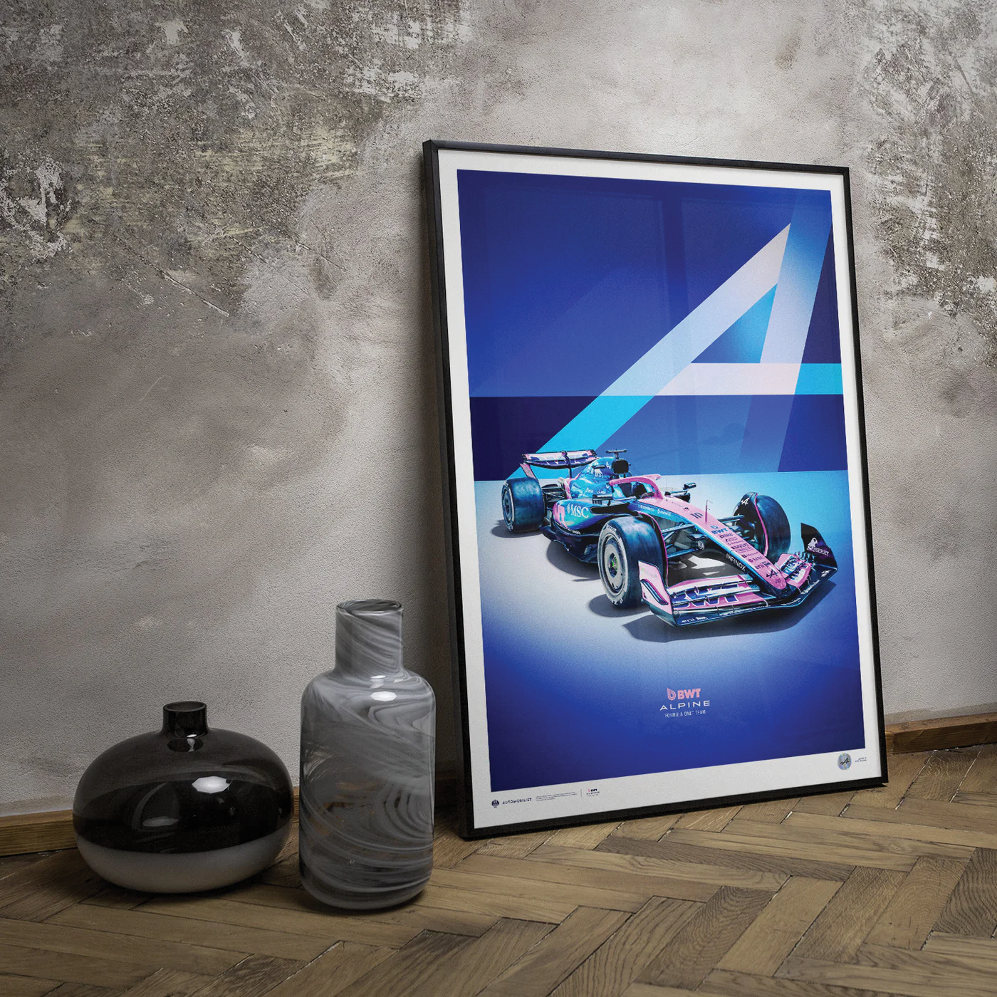 Automobilist | BWT Alpine Formula One™ Team - A525 Official Poster-Poster-Automobilist-gpx-store