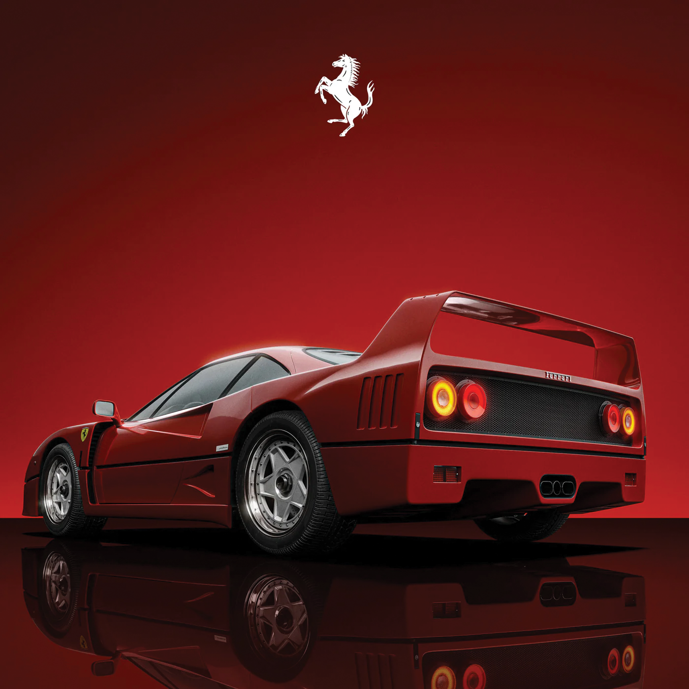 Automobilist | Ferrari F40 - Icon of an Era Official Poster-Poster-Automobilist-gpx-store