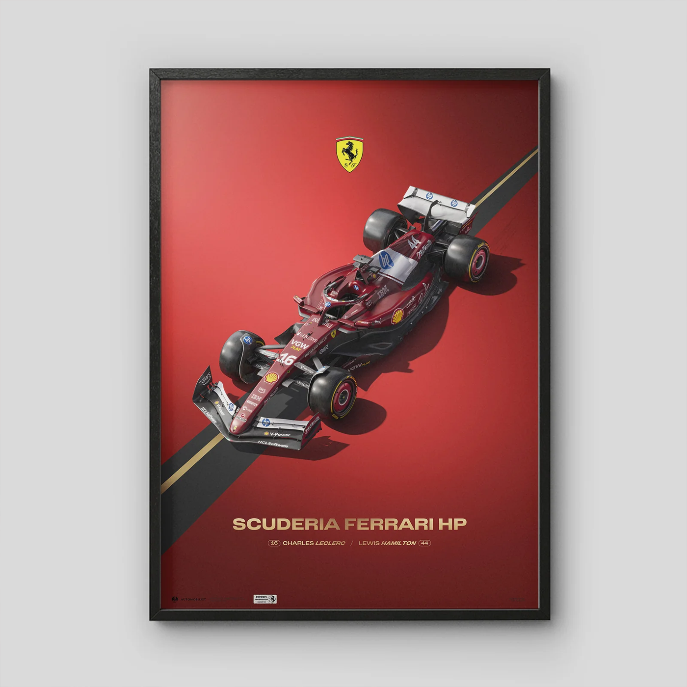 Automobilist | Ferrari SF-25 – Scuderia Ferrari HP F1™ Team-Poster-Automobilist-gpx-store