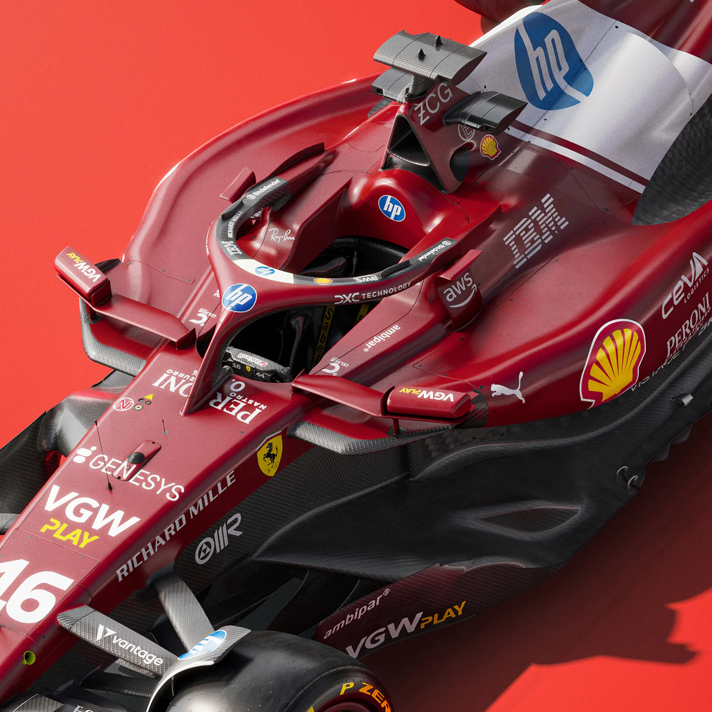 Automobilist | Ferrari SF-25 – Scuderia Ferrari HP F1™ Team-Poster-Automobilist-gpx-store