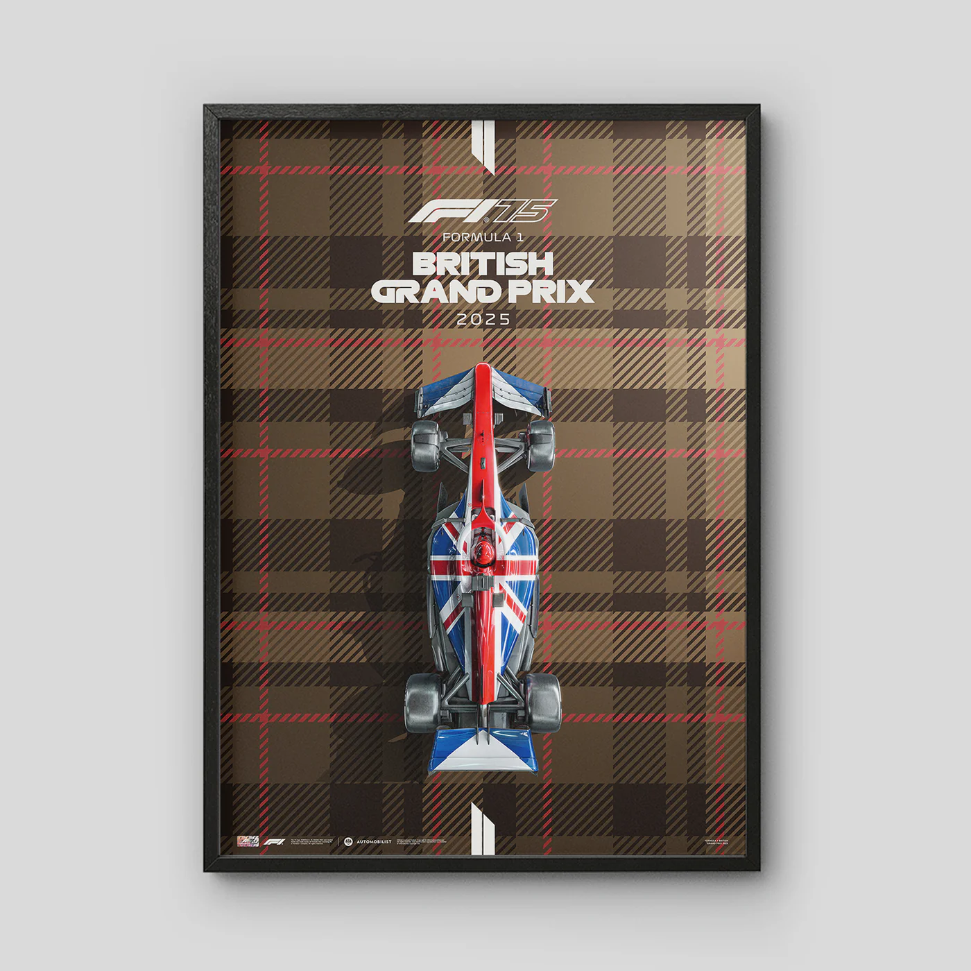 Automobilist | Formula 1 British Grand Prix 2025 Official Event Poster-Poster-Automobilist-gpx-store