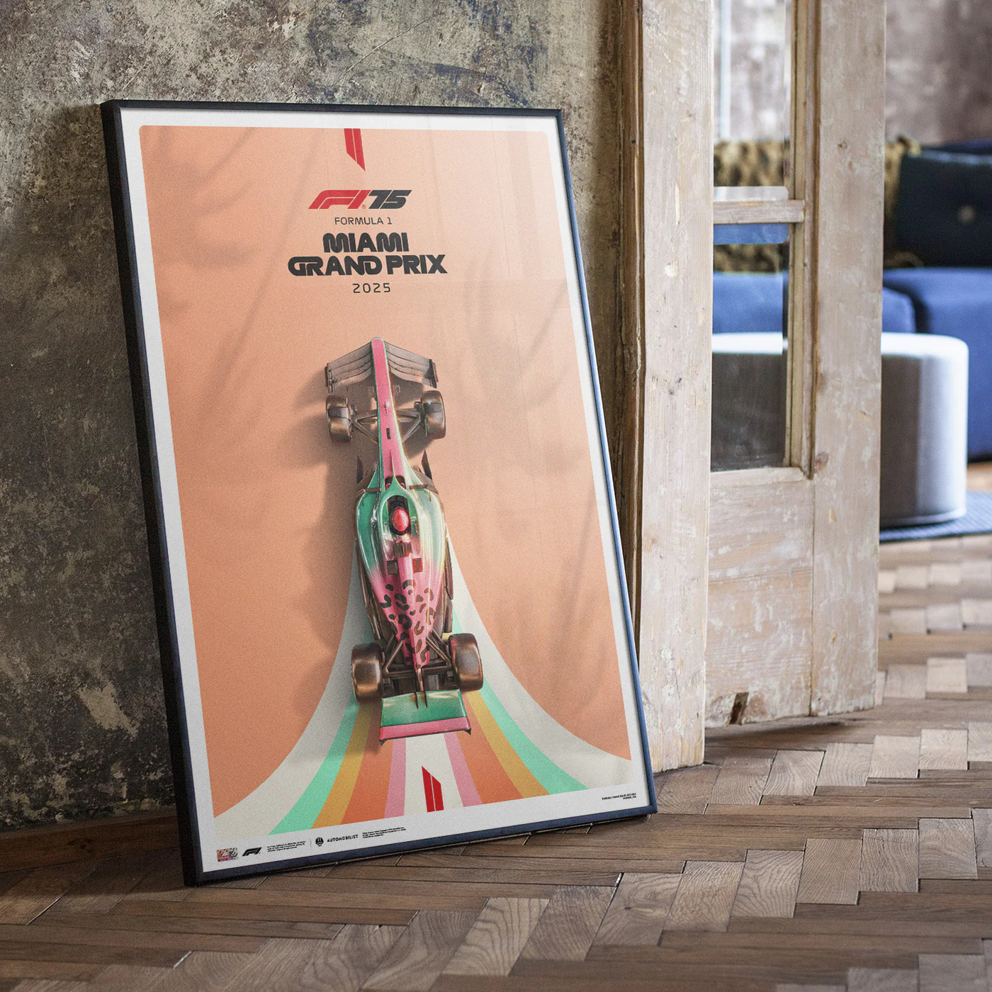 Automobilist | Formula 1 Miami Grand Prix 2025 Official Event Poster-Poster-Automobilist-gpx-store
