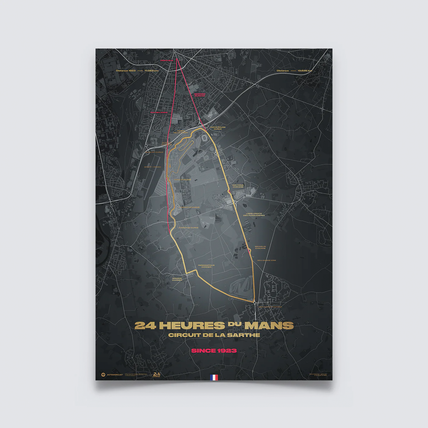 Automobilist | L’Évolution du Circuit Collector's Edition 24h Le Mans Poster-Poster-Automobilist-gpx-store