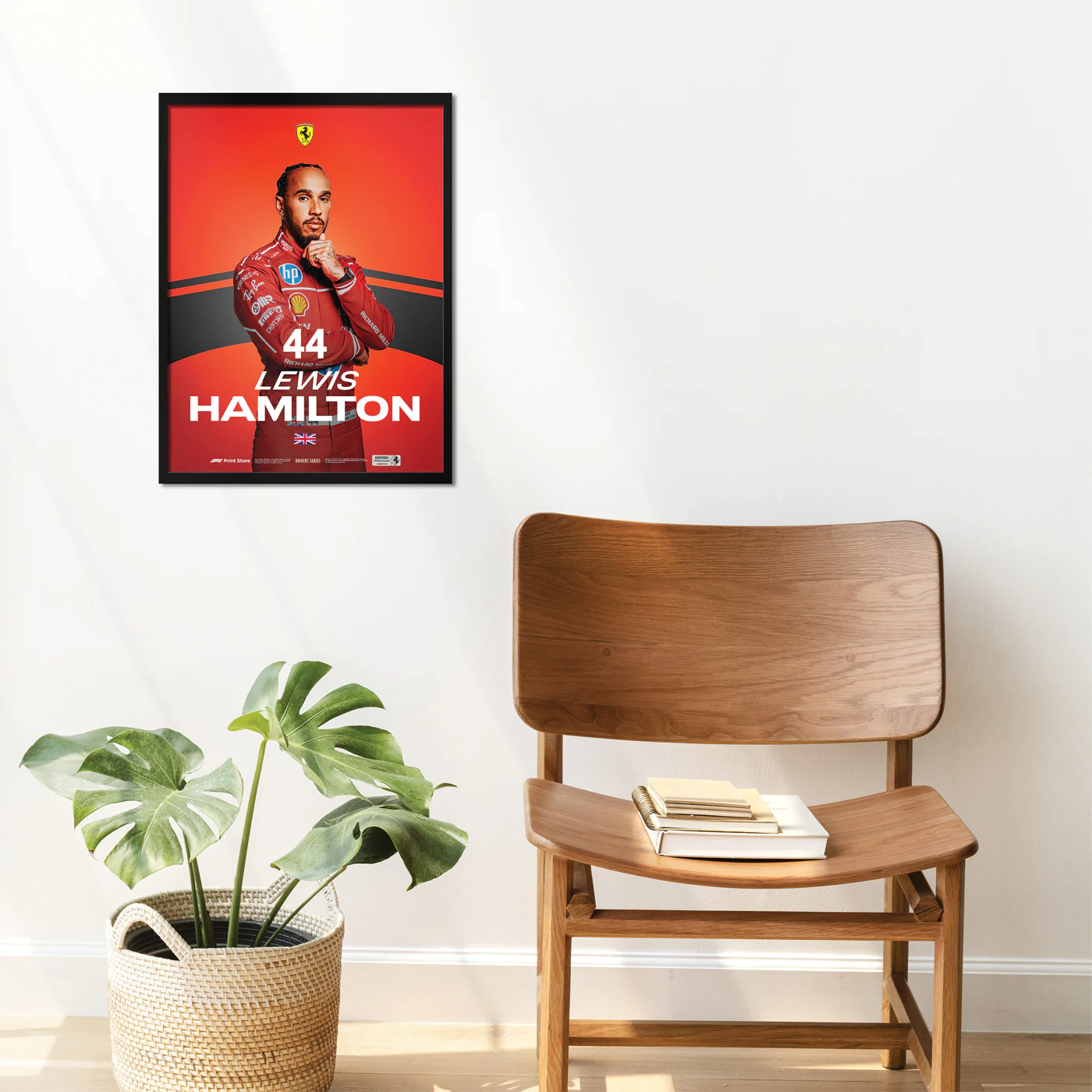 Automobilist | Lewis Hamilton Scuderia Ferrari HP Driver Series Poster-Poster-Automobilist-gpx-store