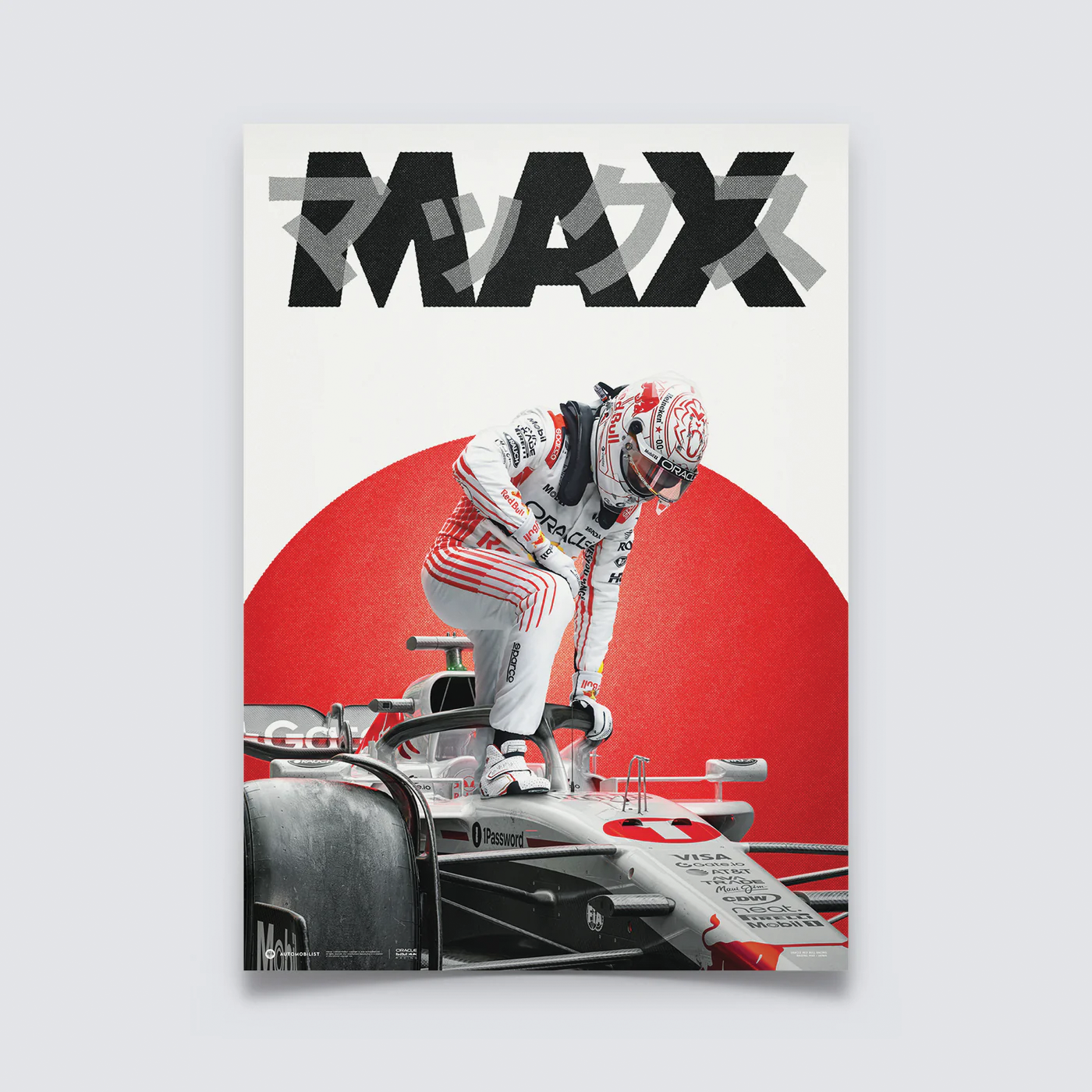 Automobilist | Max Verstappen Suzuka 2025 Official Poster-Poster-Automobilist-gpx-store