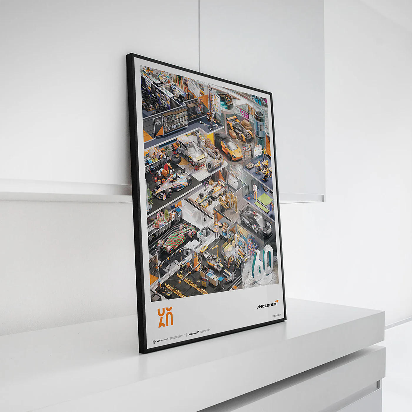 Automobilist | McLaren Racing 2023 Season's Greetings - 60th Anniversary-Poster-Automobilist-gpx-store