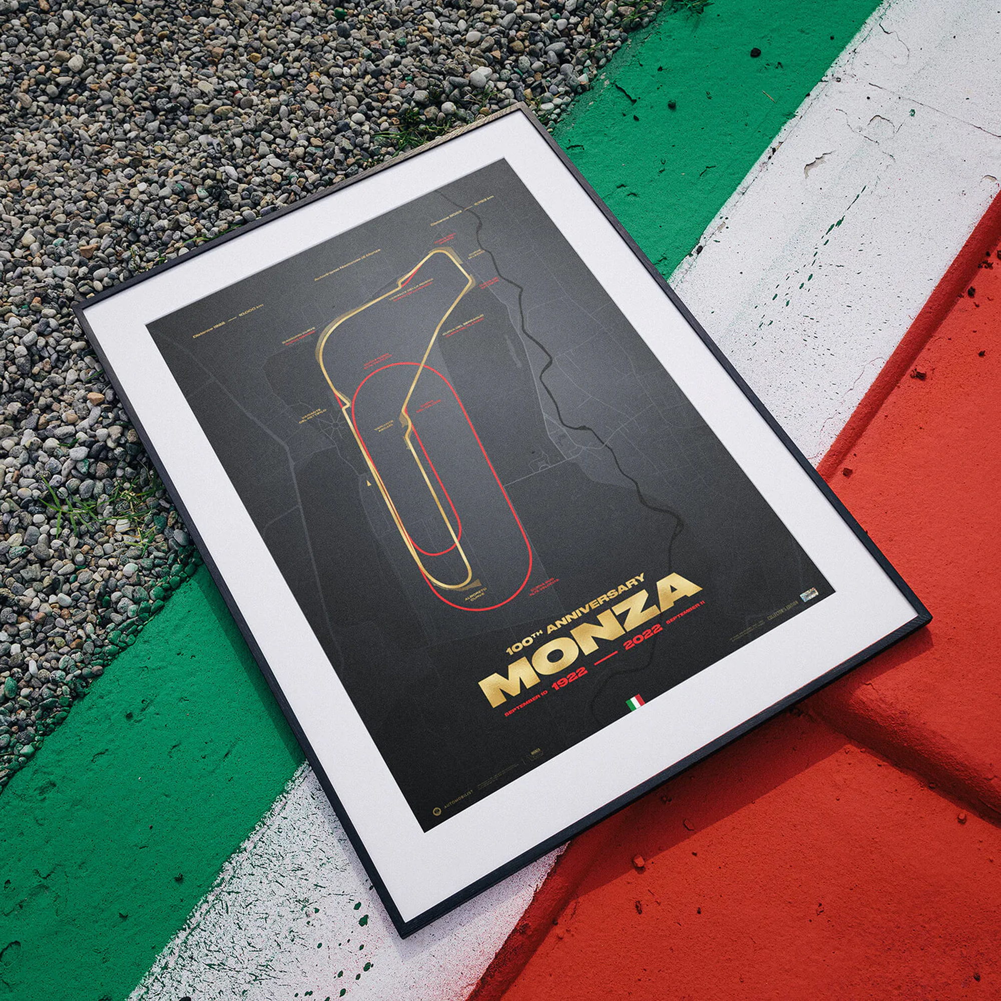 Automobilist | Monza Circuit 100th Anniversary Collector’s Edition Track Poster-Poster-Automobilist-gpx-store