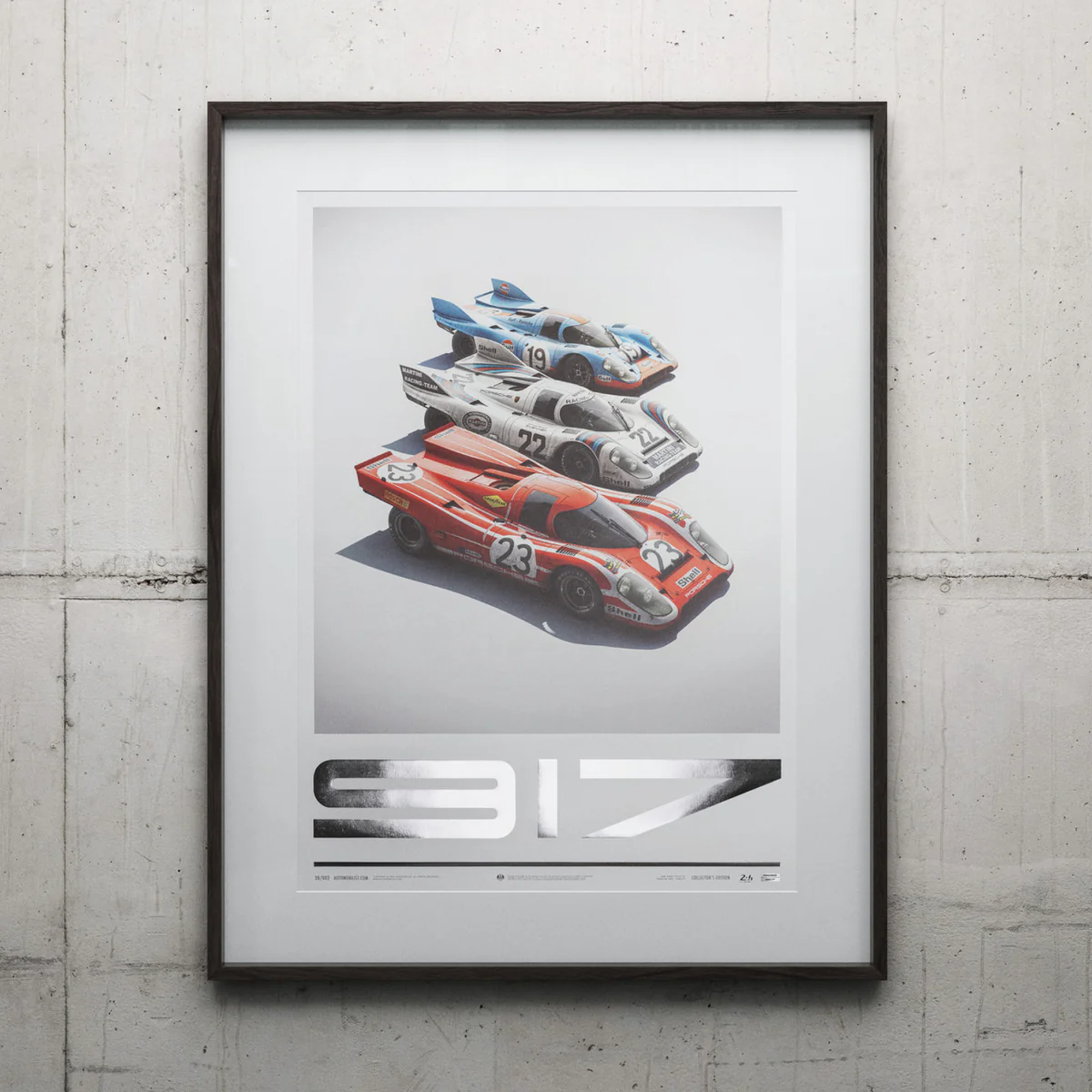 Automobilist | Porsche 917 Collector's Edition 24h Le Mans Poster-Poster-Automobilist-gpx-store