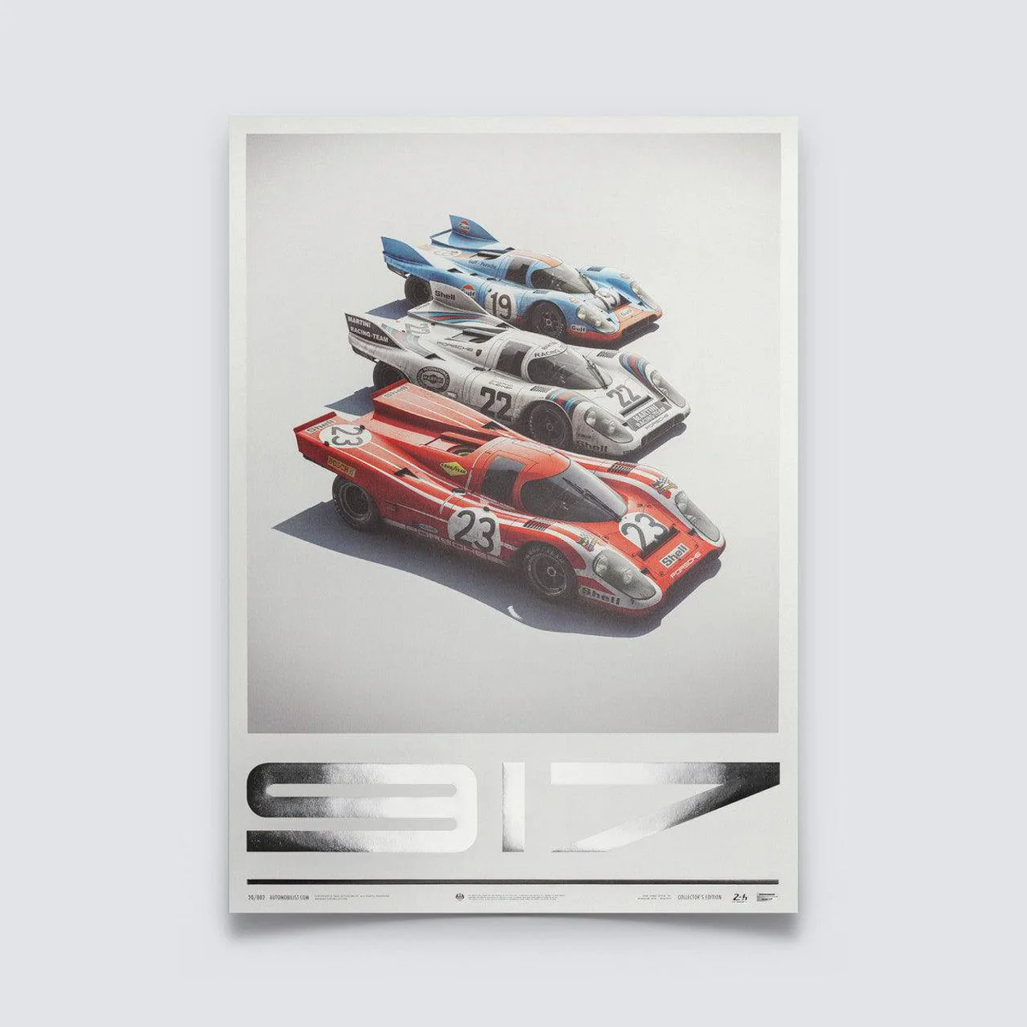 Automobilist | Porsche 917 Collector's Edition 24h Le Mans Poster-Poster-Automobilist-gpx-store