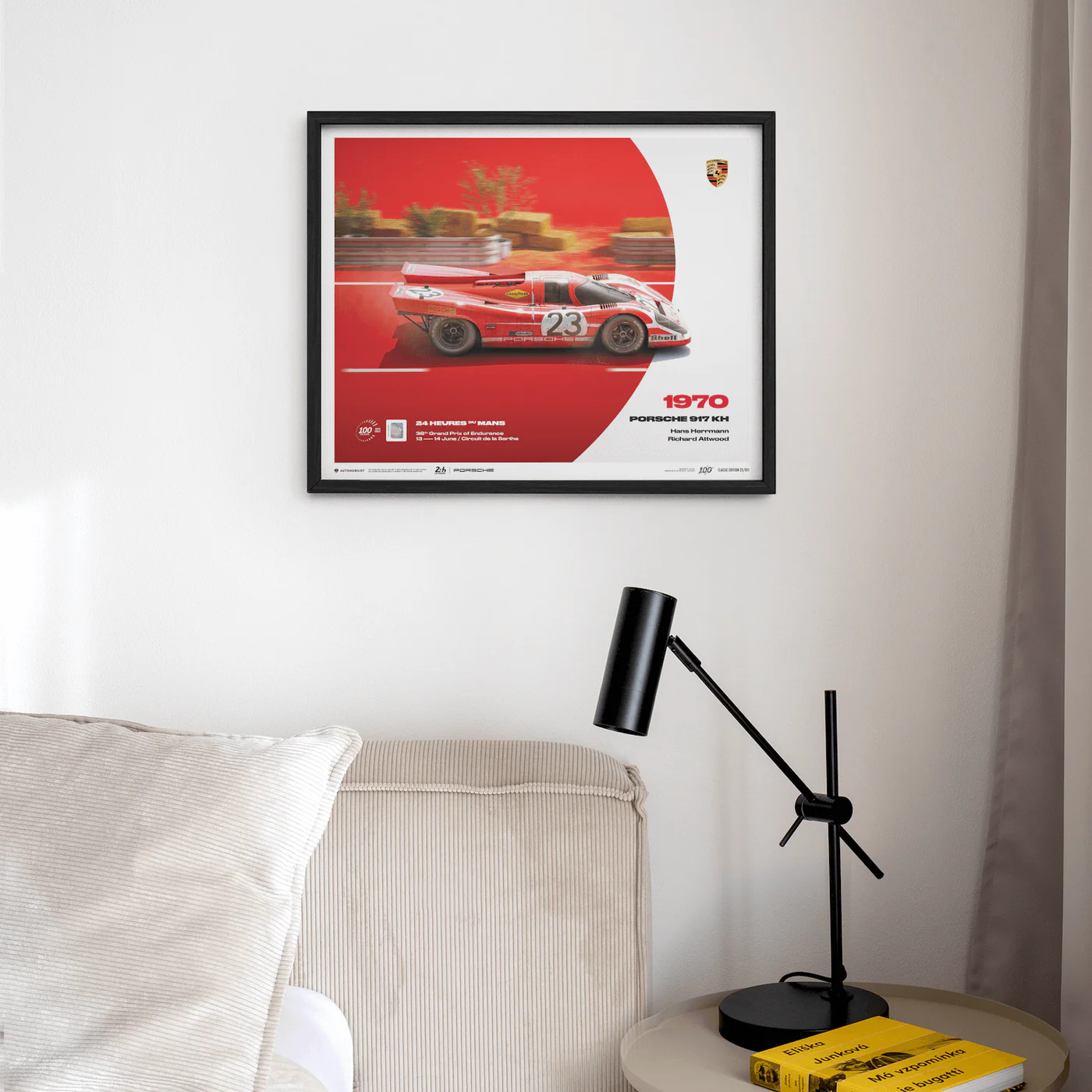 Automobilist | Porsche 917 KH - 1970 100th Anniversary - 24h Le Mans Poster-Poster-Automobilist-gpx-store