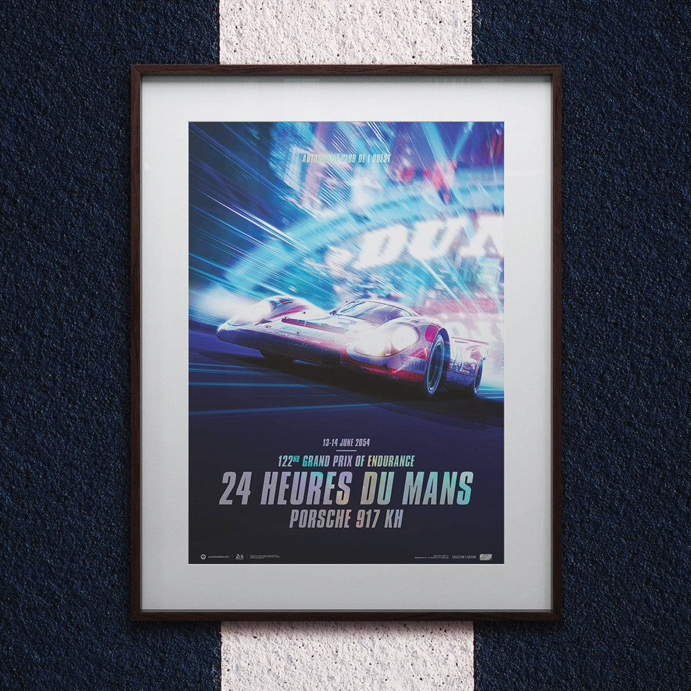 Automobilist | Porsche 917 KH 2054 Future - Collector's Edition 24h Le Mans Poster-Poster-Automobilist-gpx-store
