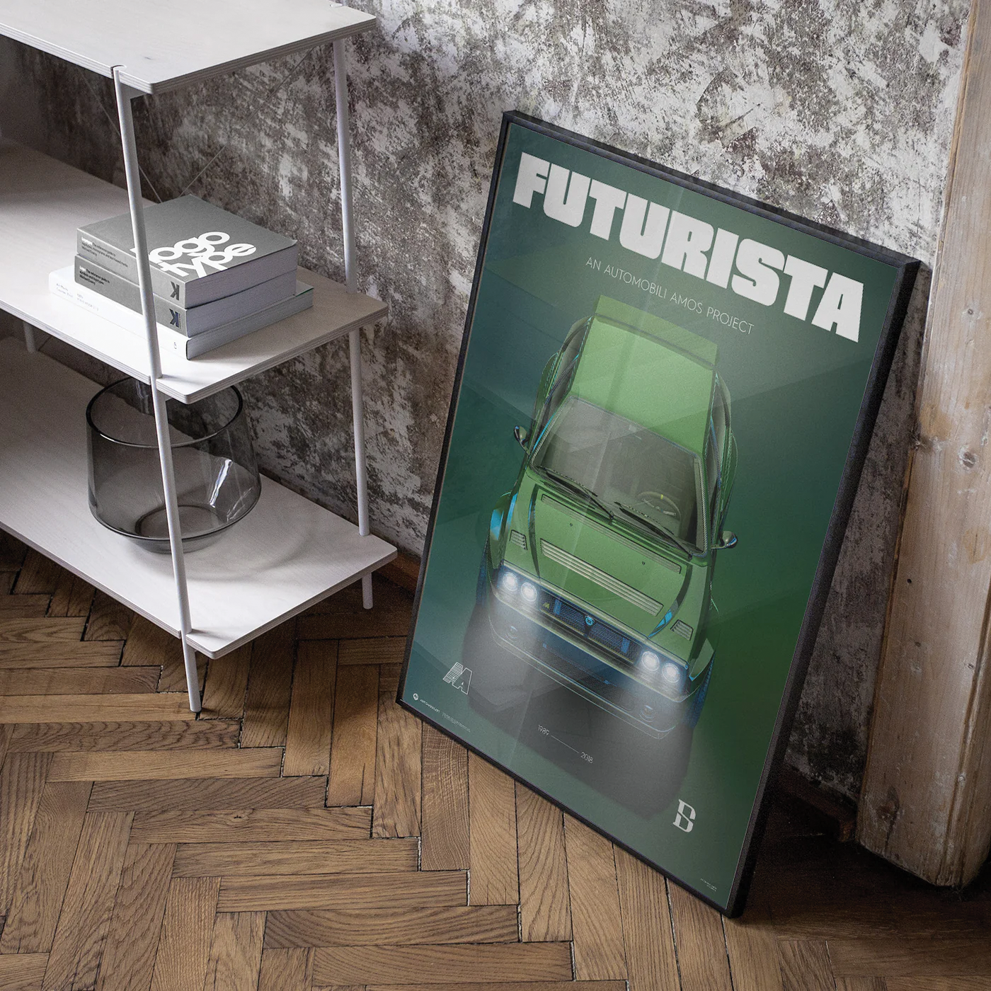 Automobilist x Automobili Amos | Futurista Official Poster-Poster-Automobilist-gpx-store