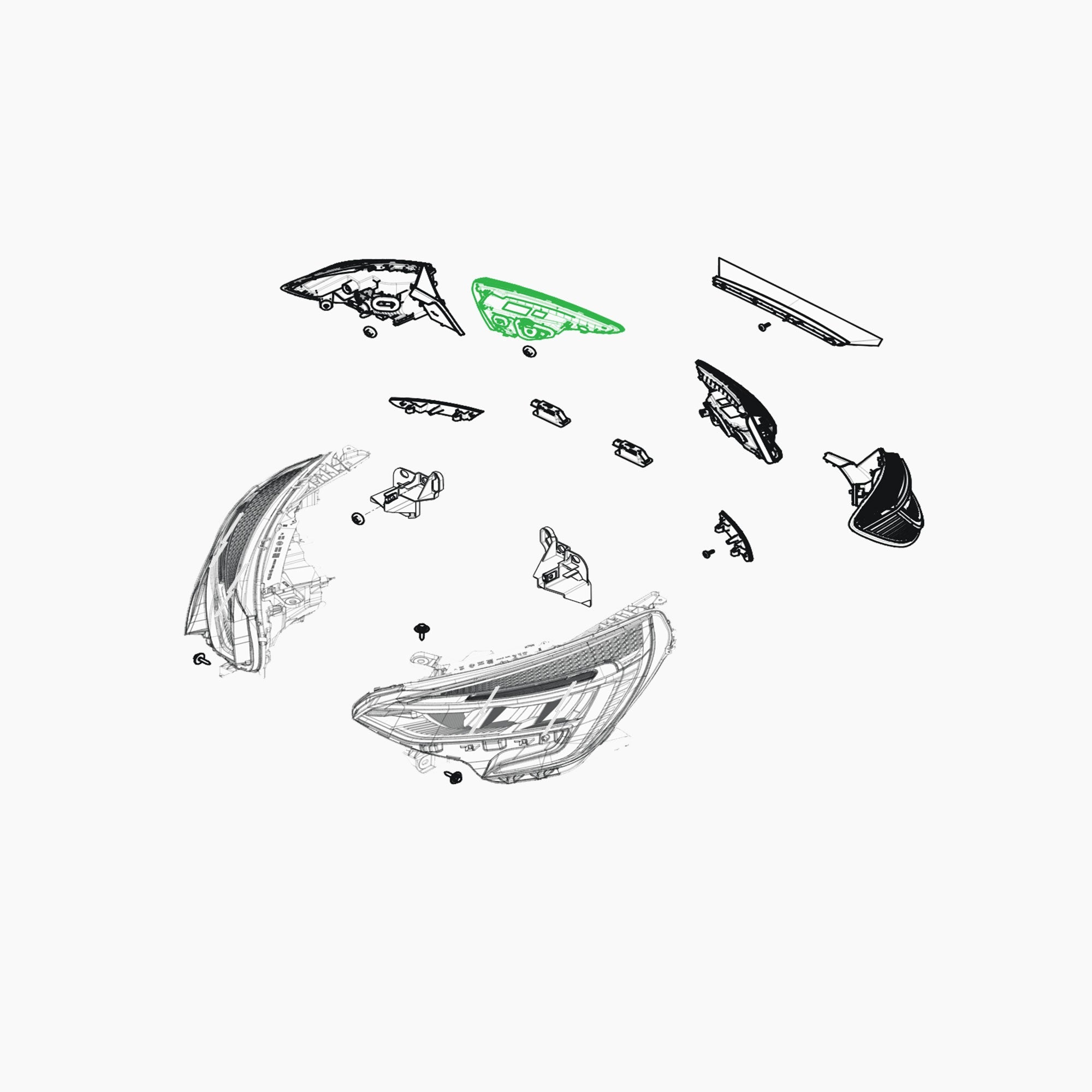 BJA0000043 - FEU ARD COFFRE-Spare Parts-Clio Cup Middle East-gpx-store