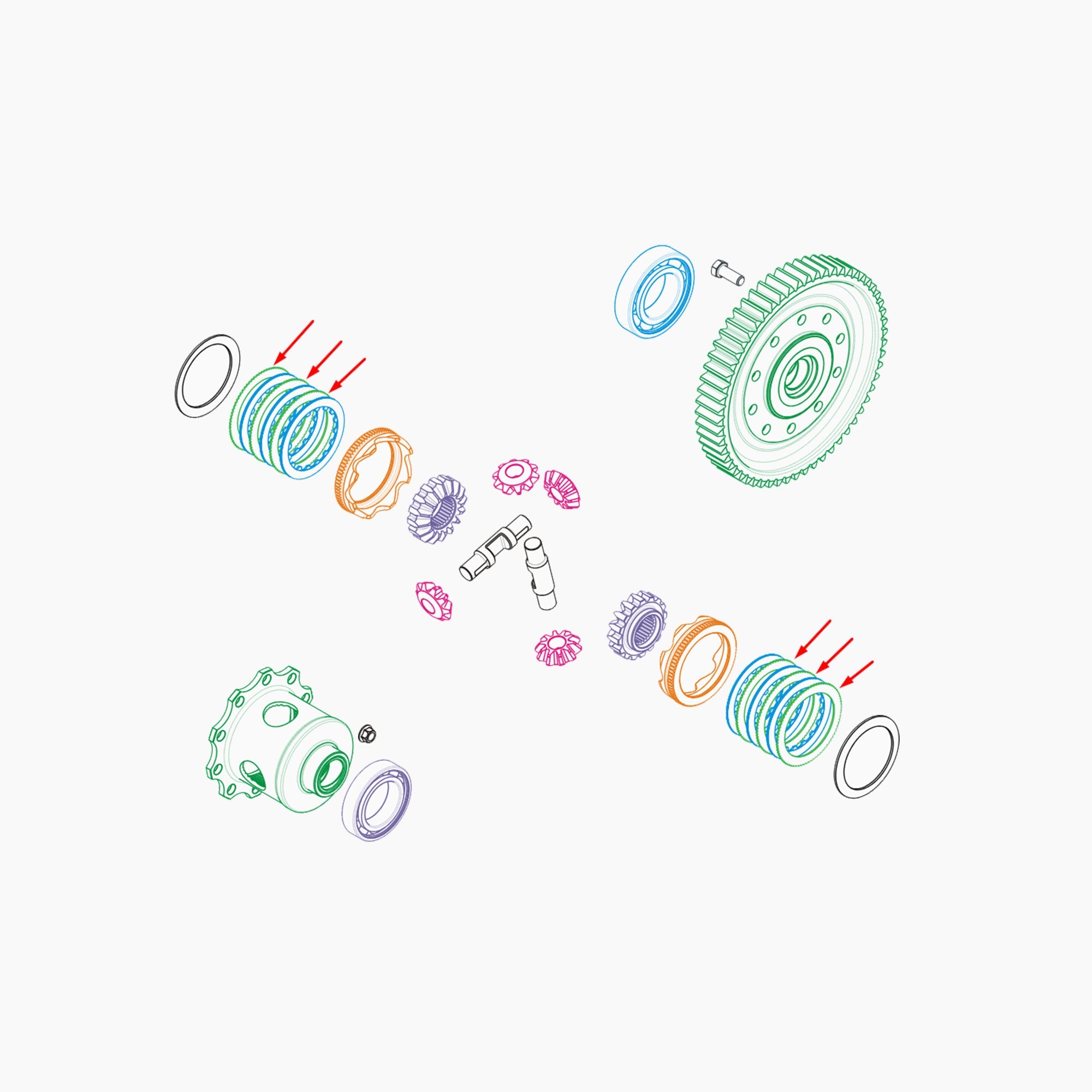 BJA0000209 - DISQUE LISSE 78 CANNELURES-Spare Parts-Clio Cup Middle East-gpx-store