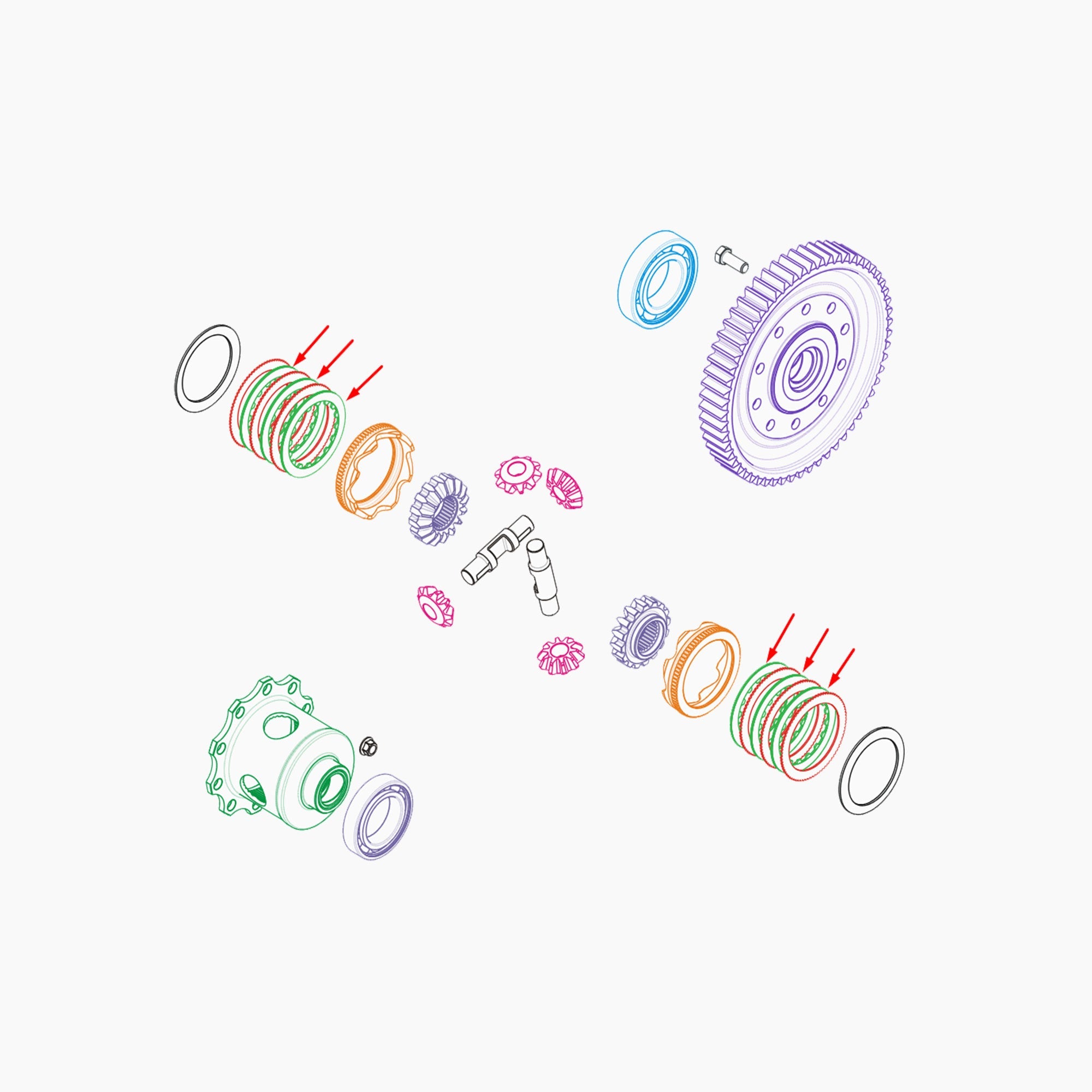 BJA0000210 - DISQUE DE FRICTION EP 1 7-Spare Parts-Clio Cup Middle East-gpx-store