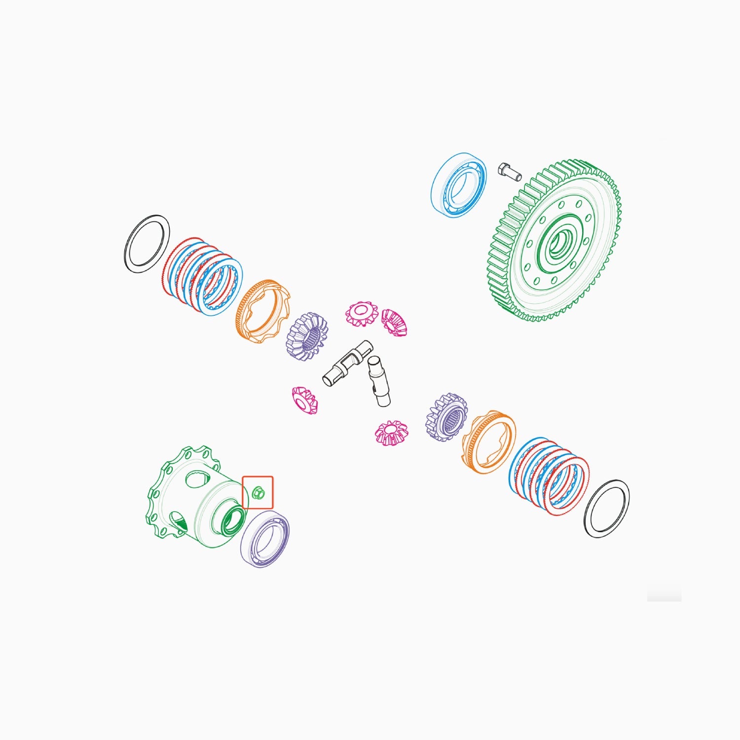 BJA0000211 - ECROU A EMBASE M10X125-Spare Parts-Clio Cup Middle East-gpx-store