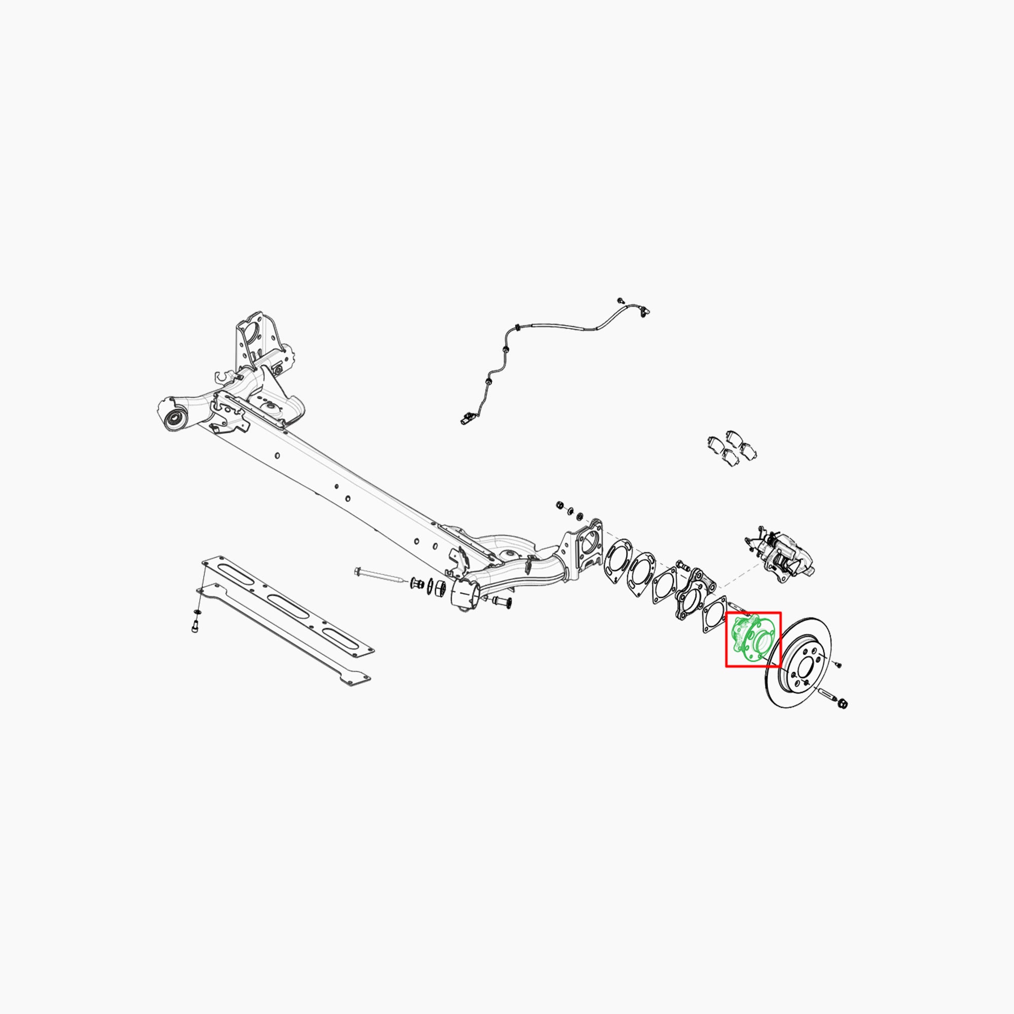 BJA0000300 - ROULEMENT ARRIERE-Spare Parts-Clio Cup Middle East-gpx-store