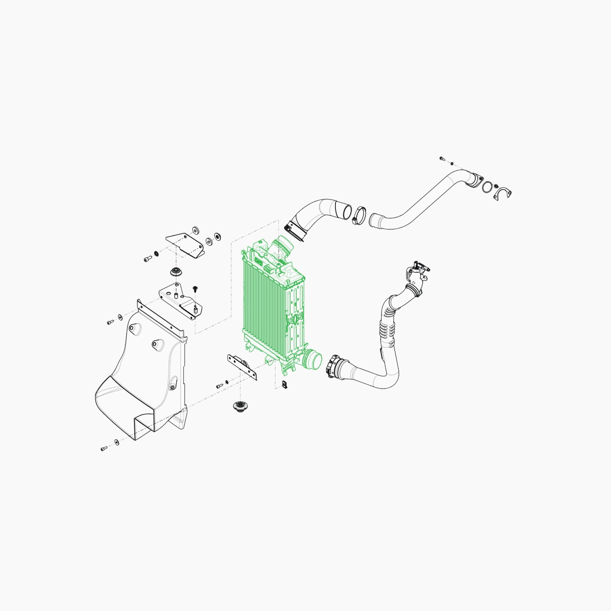 BJA0000449 - REFROIDISSEUR AIR SURALIMENT-Spare Parts-Clio Cup Middle East-gpx-store