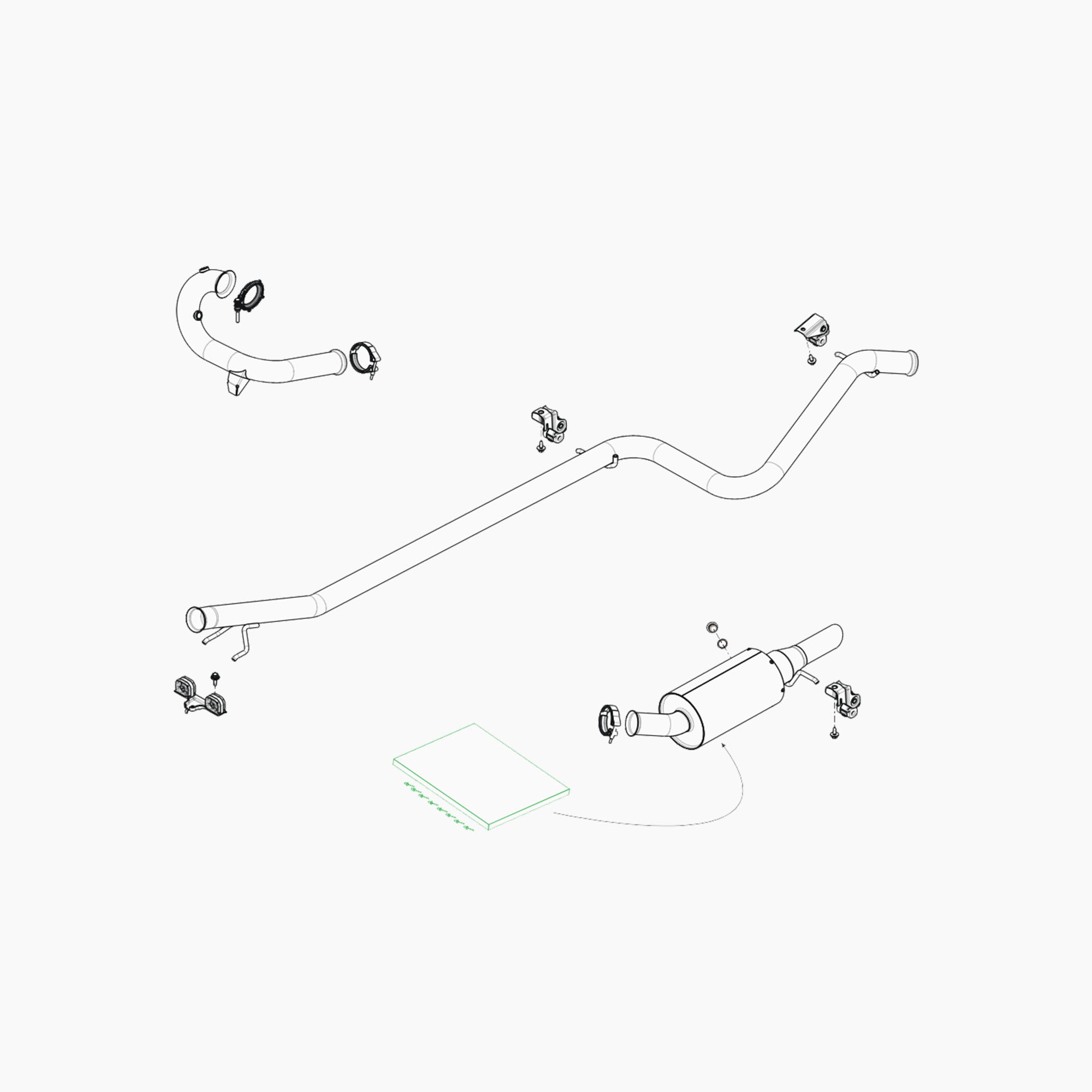 BJA0000474 - KIT RECHARGE SILICIE+PAILLE-Spare Parts-Clio Cup Middle East-gpx-store