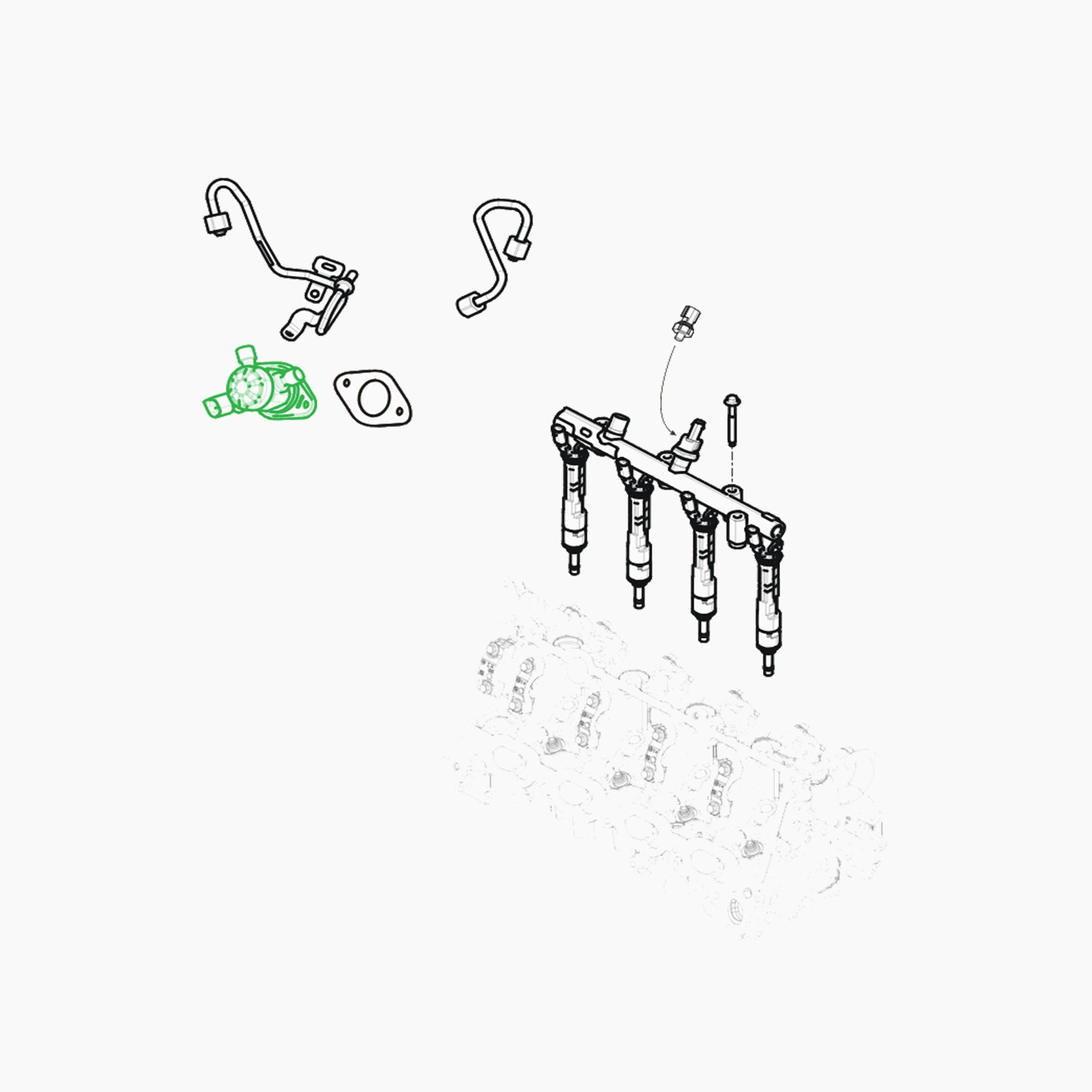 BJA0000483 - POMPE A ESSENCE HP-Spare Parts-Clio Cup Middle East-gpx-store