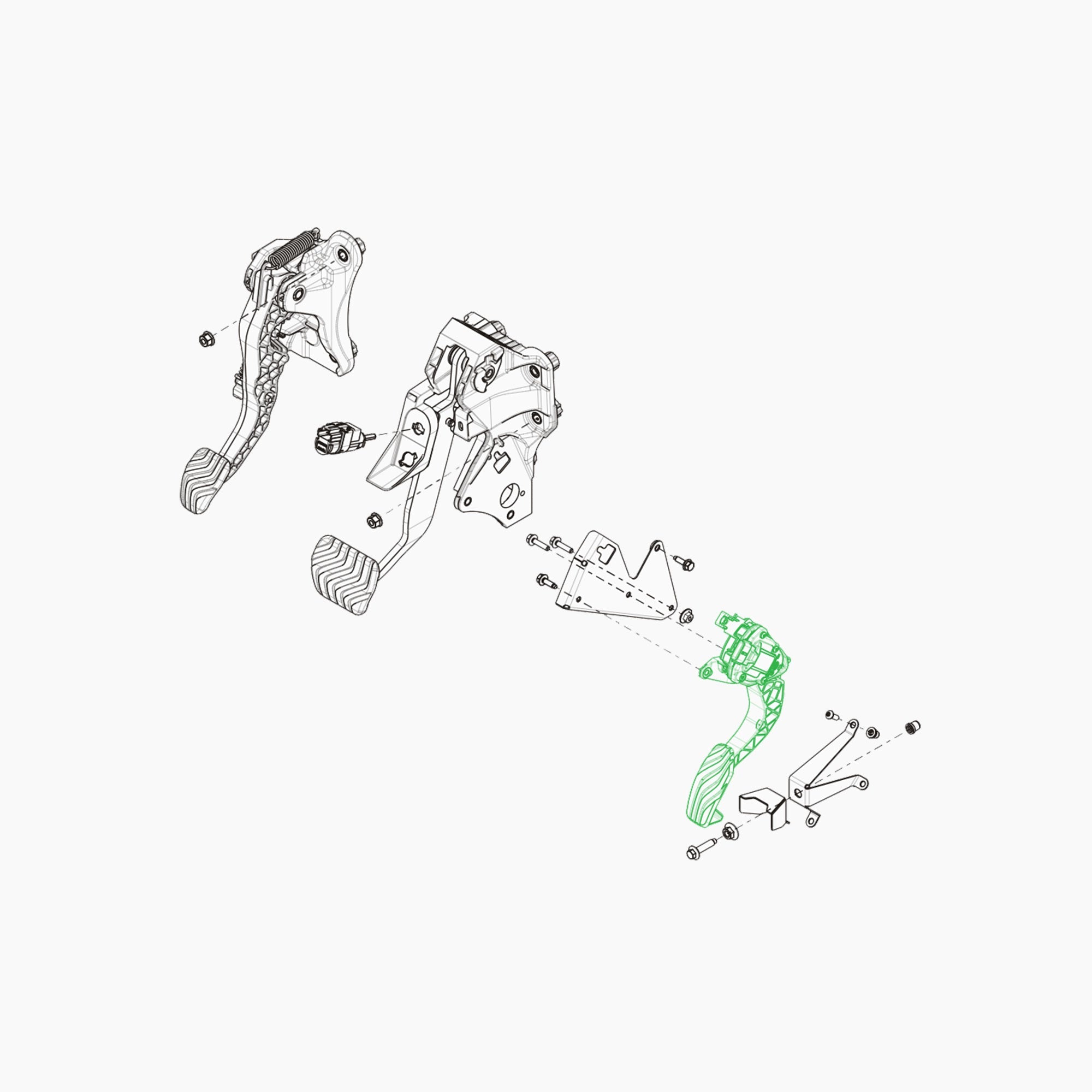 BJA0000488 - CAPTEUR PEDALE ACCELERATEUR-Spare Parts-Clio Cup Middle East-gpx-store