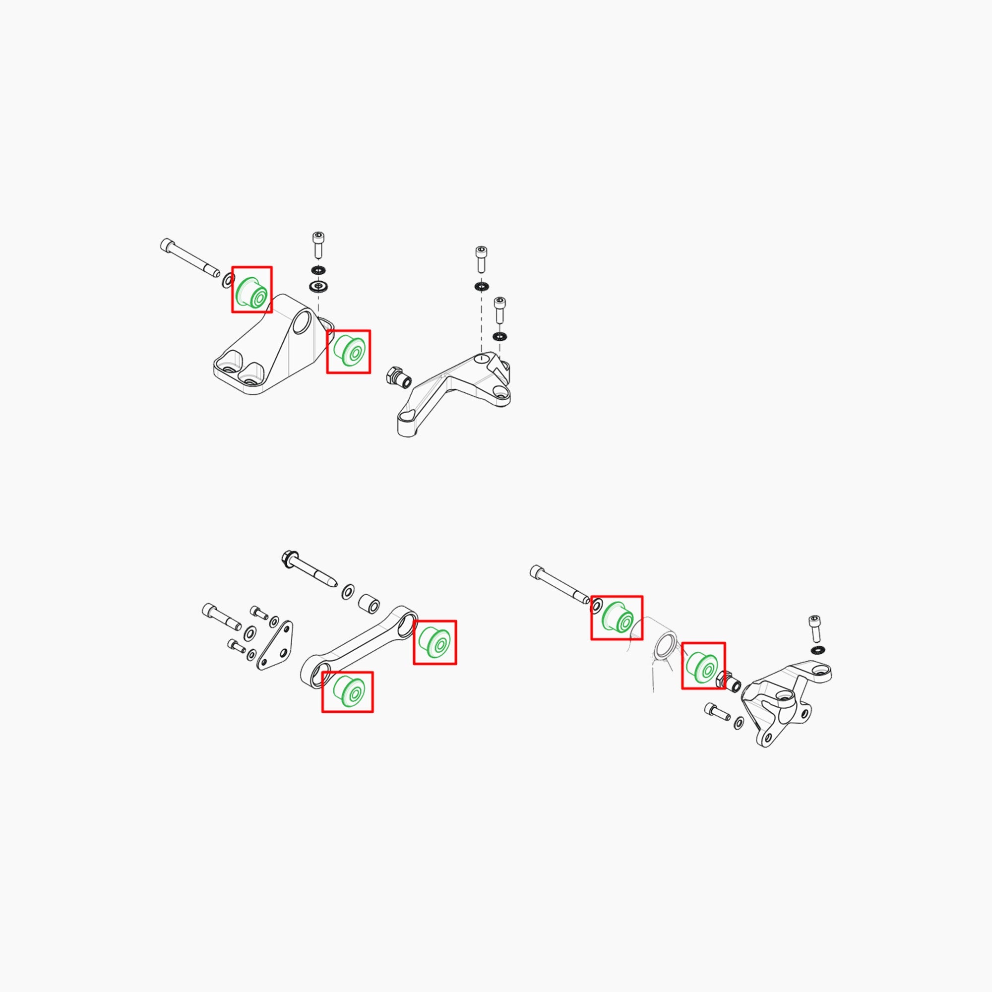 BJA0000546 - SILENTBLOC EVO BIELLETTE-Spare Parts-Clio Cup Middle East-gpx-store