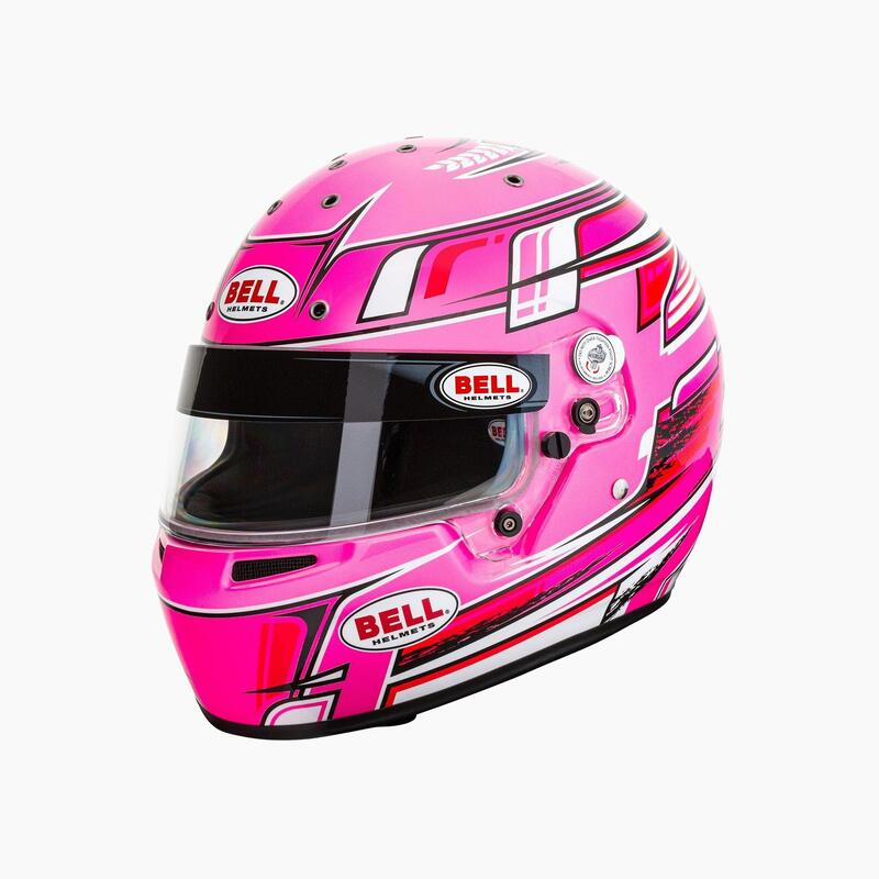 Bell Racing | KC7-CMR Champion Pink Karting Helmet-Karting Helmet-Bell Racing-gpx-store