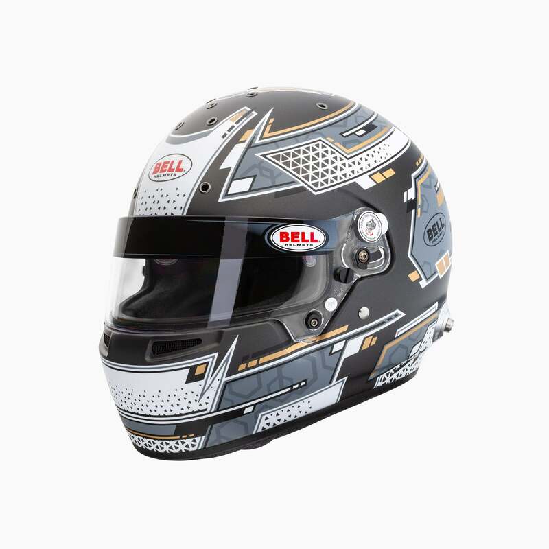 Bell Racing | RS7 Pro Stamina Grey Racing Helmet-Racing Helmet-Bell Racing-gpx-store