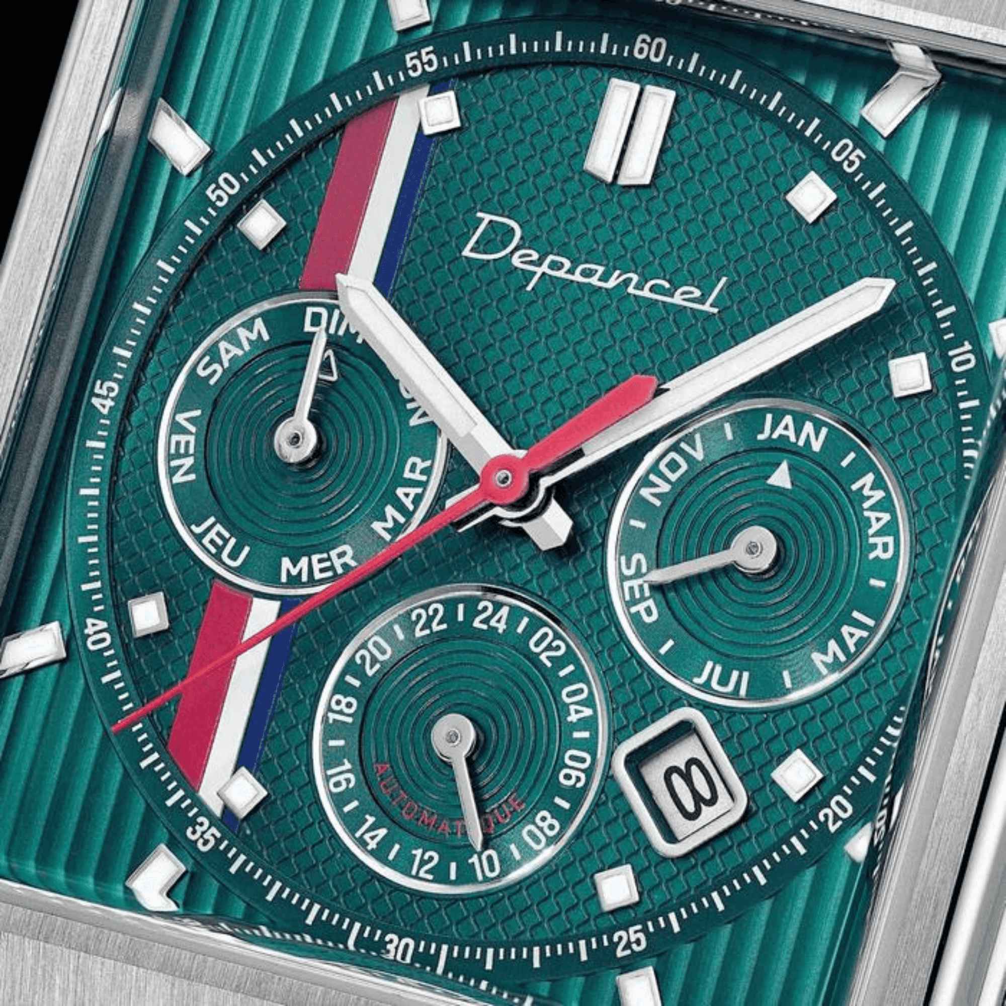 Depancel | Serie-R F-Back Metallic Green-Watch-Depancel-gpx-store