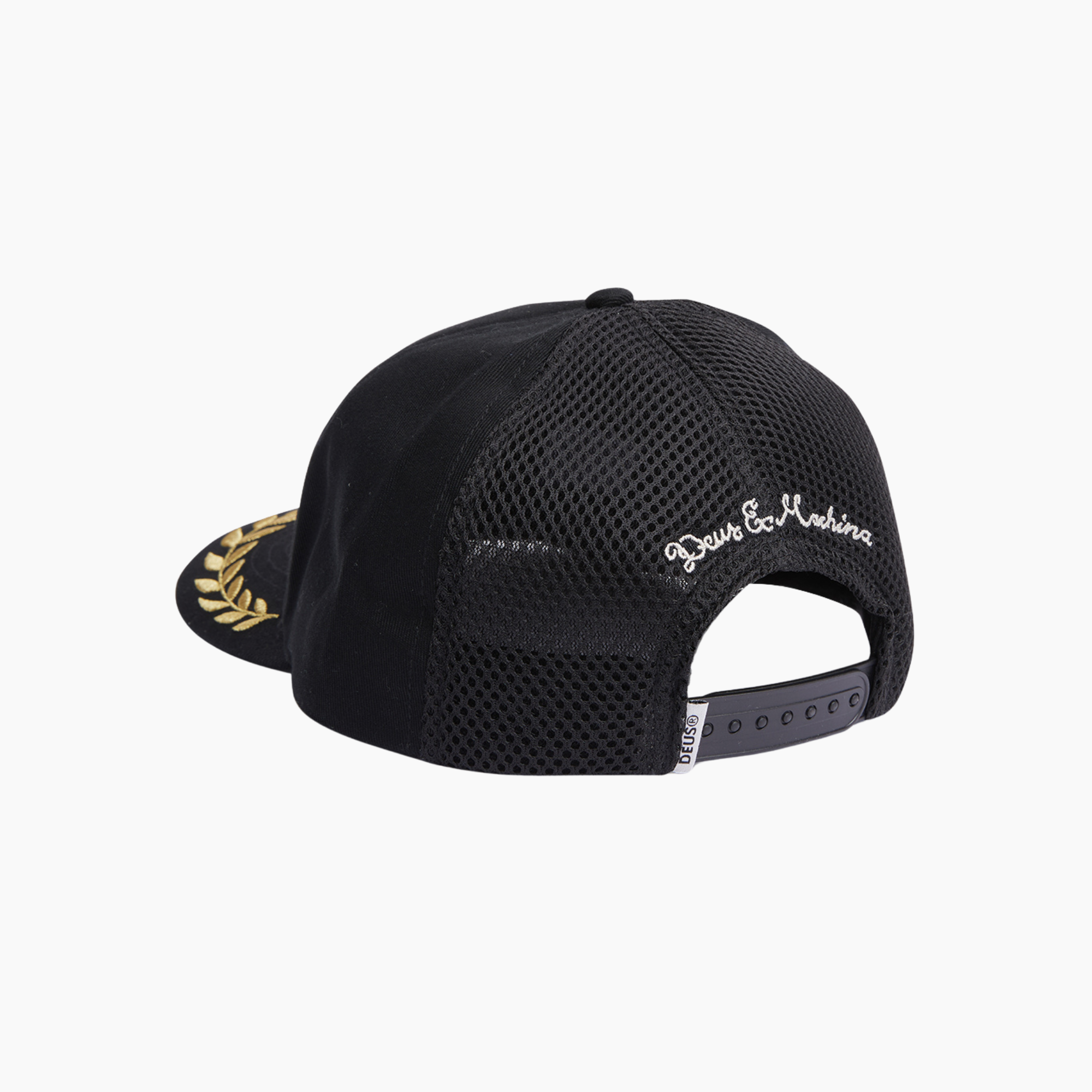【DEUS EX MACHINA】 FLAGS TRUCKER Deus Ex Machina | Black Flagstuff Trucker