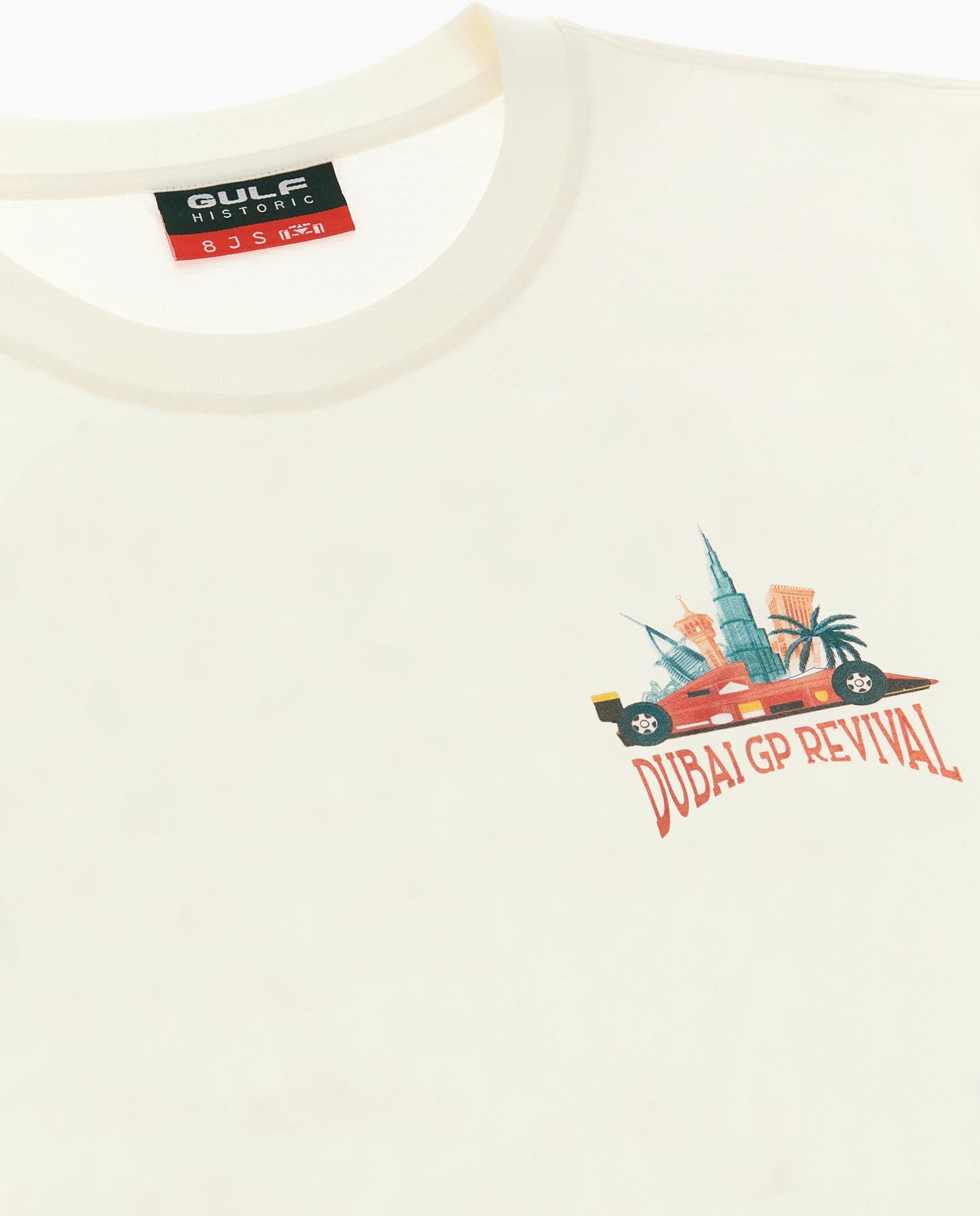 Gulf Historic x 8Js | Dubai GP Revival T-Shirt-T-Shirt-Gulf Historic-gpx-store
