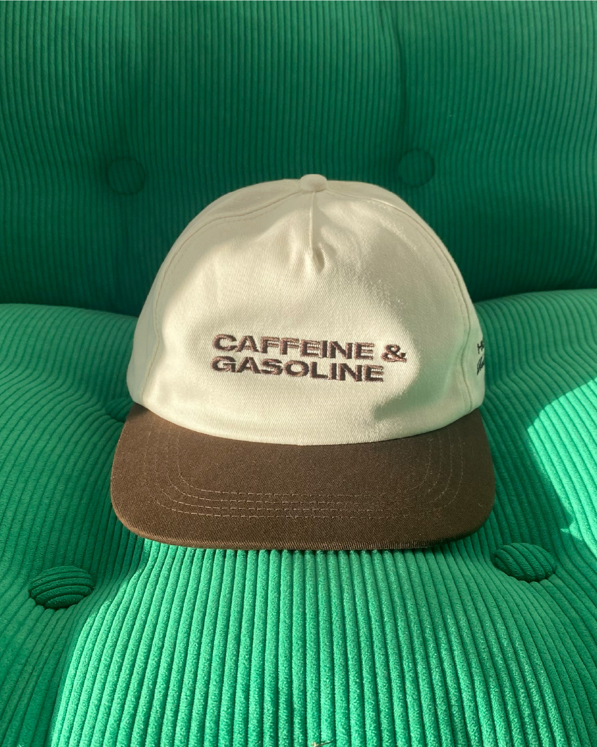 Huriwegen | Caffeine & Gasoline Coffee Brown Cap-Cap-Huriwegen-gpx-store