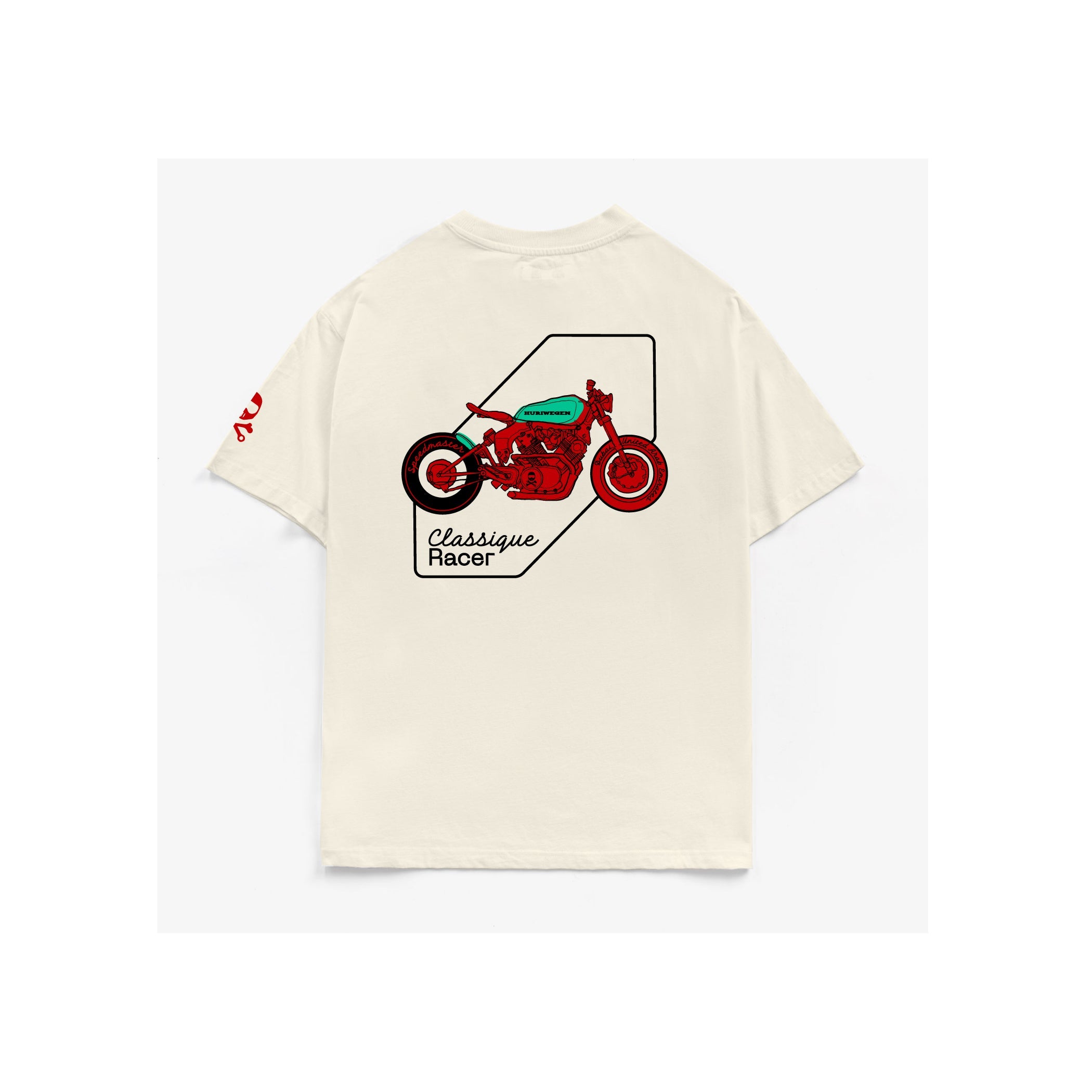 Huriwegen | HW Cafe Racer Oversized T-Shirt-T-Shirt-Huriwegen-gpx-store