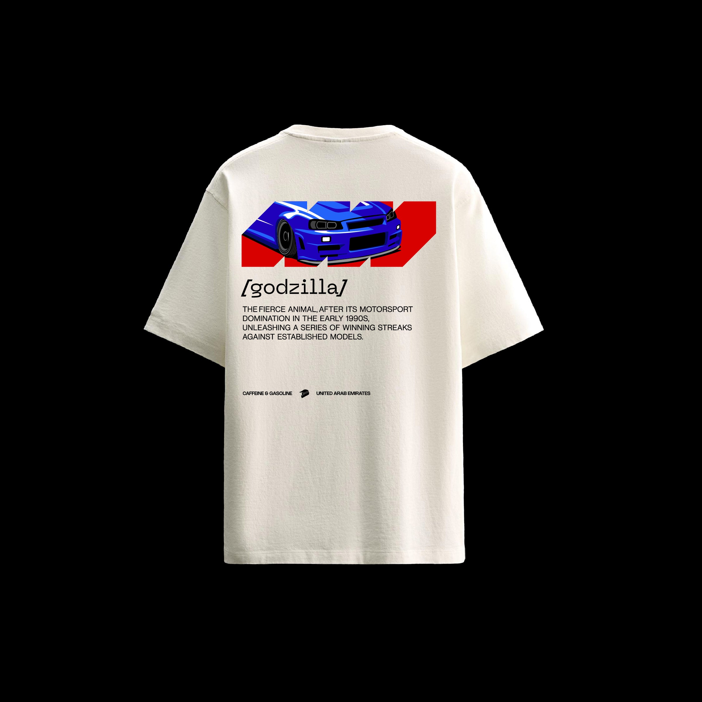 Huriwegen | Nissan R-34 Godzilla Tee-T-Shirt-Huriwegen-gpx-store