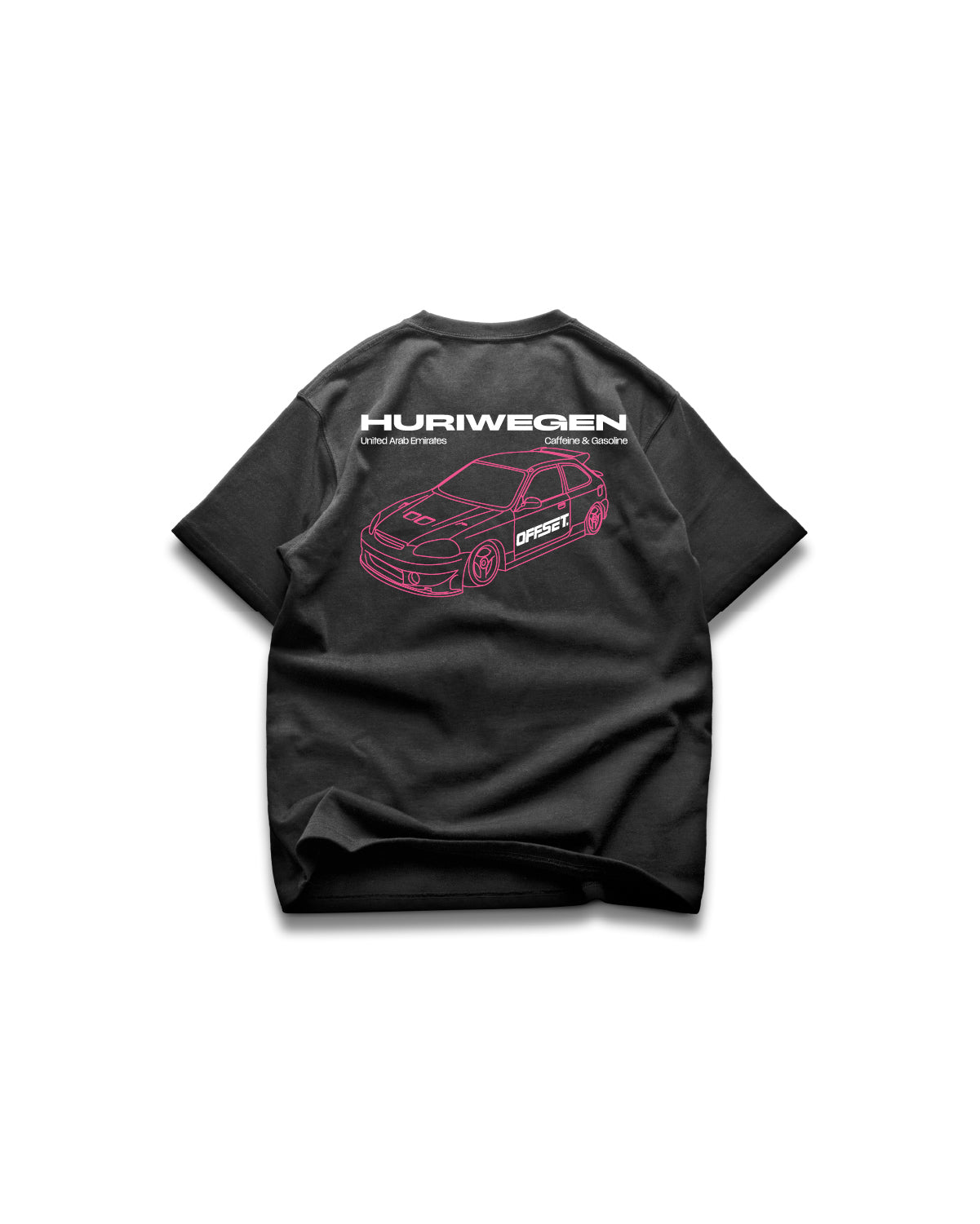 Huriwegen X OFFSET EK3 Oversized Tee-T-Shirt-Huriwegen-gpx-store