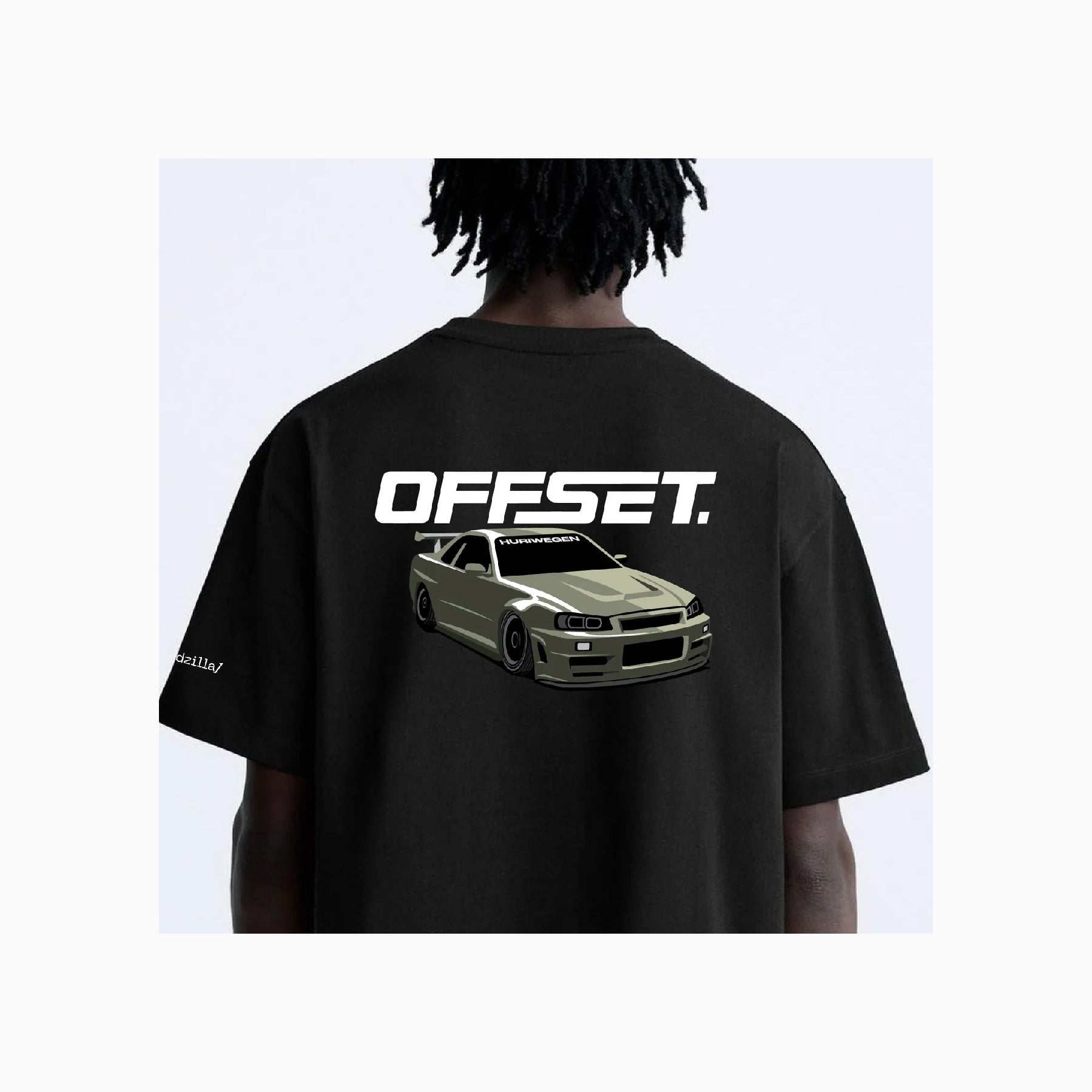 Huriwegen x OFFSET Collaboration Oversized T-Shirt-T-Shirt-Huriwegen-gpx-store