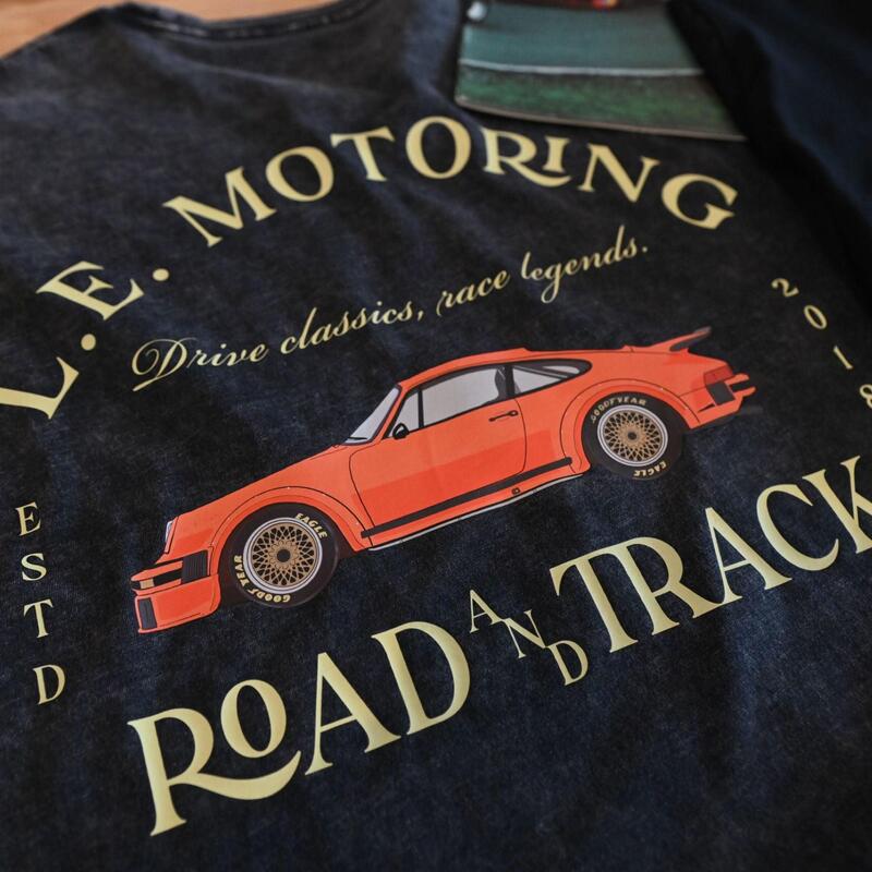 Last Era | LE Motoring Porsche 934 Stone Gray T-Shirt-T-Shirt-Last Era-gpx-store