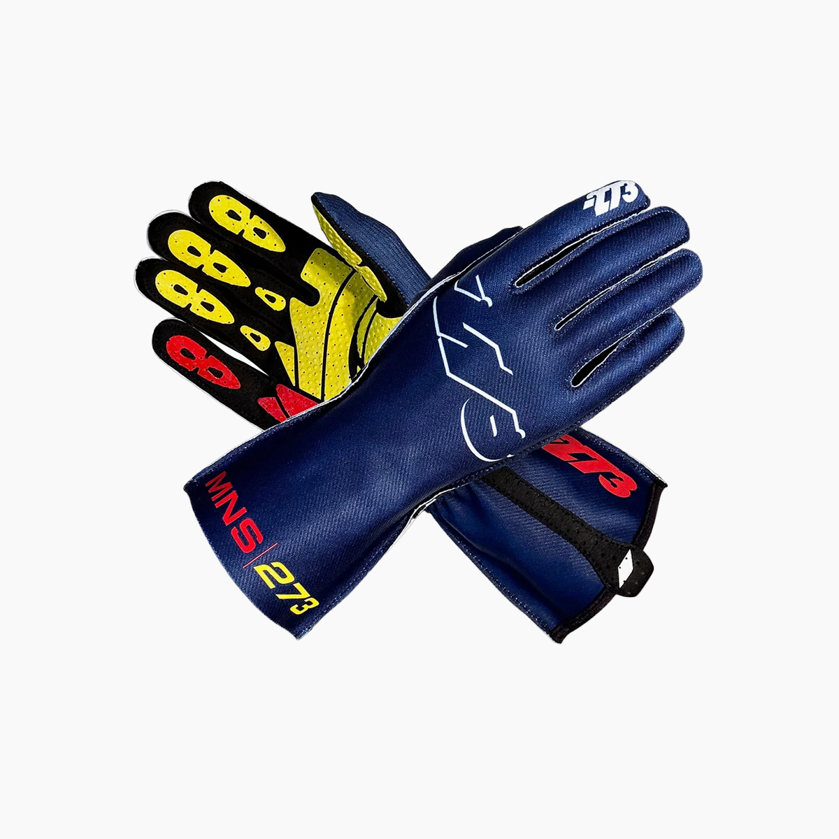 Minus 273 | MNS-1 Navy Blue Karting Gloves-Karting Gloves-Minus 273-gpx-store